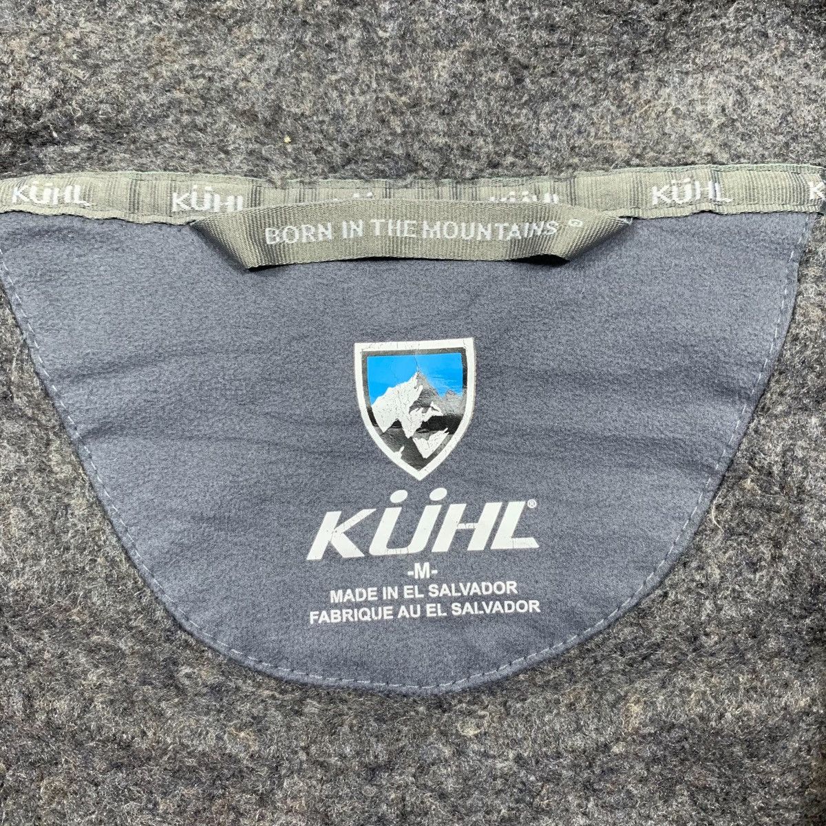 Kuhl × Vintage KUHL Mountain Hiking Outdoor Sports Fleece Hoodie Sweaters Size M / US 6-8 / IT 42-44 - 6 Thumbnail