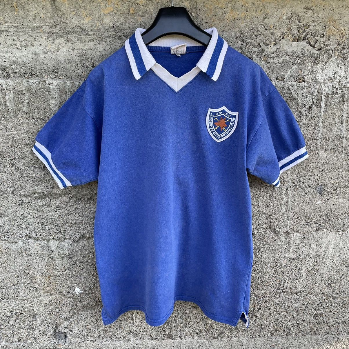 All Sport × Vintage Vintage Polo 70-80s Leicester City Football Club Y2K USA Size US L / EU 52-54 / 3 - 1 Thumbnail