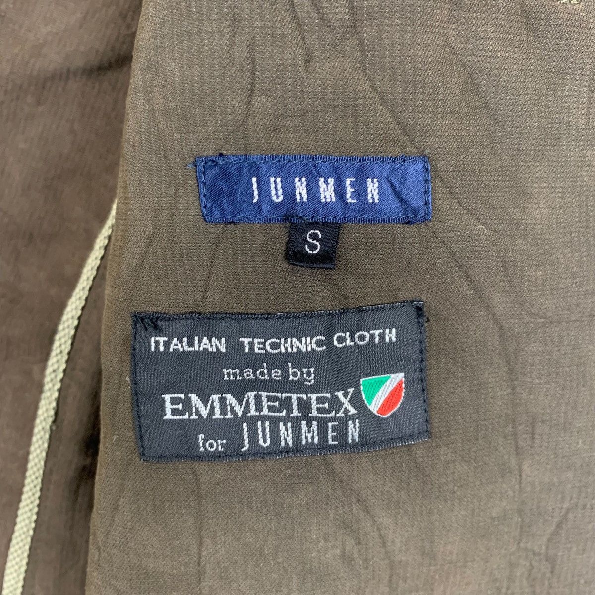 Japanese Brand × Jun Takahashi × Vintage Vintage JUN MEN Japanese Brand Casualwear Denim Coats Jacket Size US S / EU 44-46 / 1 - 6 Thumbnail