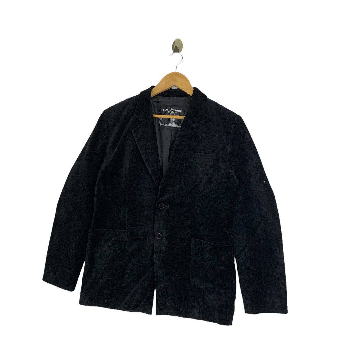 Japanese Brand × Vintage Vintage SEXY DYNAMITE London Coduroy Blazer Coats Jacket Size US XS / EU 42 / 0 - 4 Thumbnail