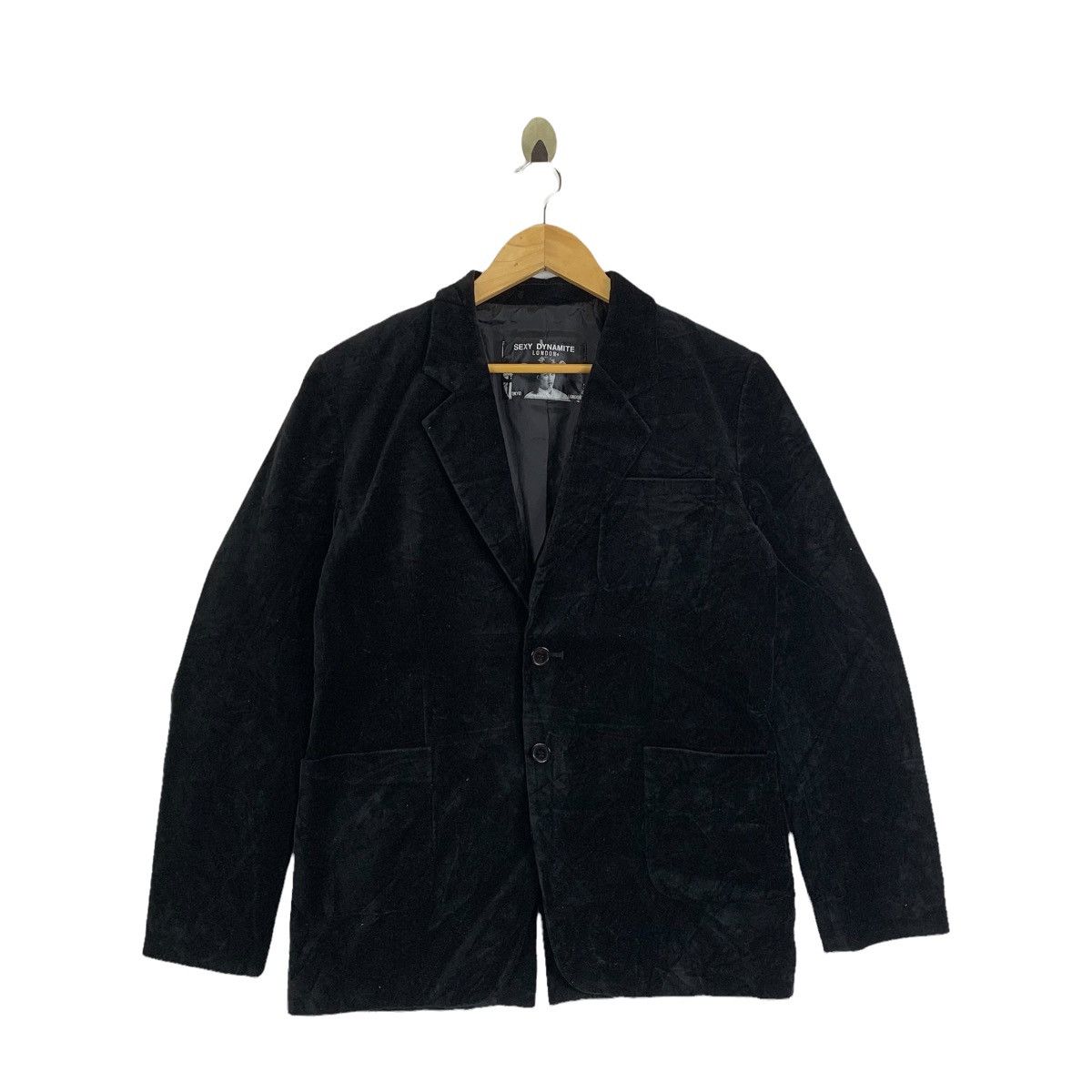 Japanese Brand × Vintage Vintage SEXY DYNAMITE London Coduroy Blazer Coats Jacket Size US XS / EU 42 / 0 - 1 Thumbnail
