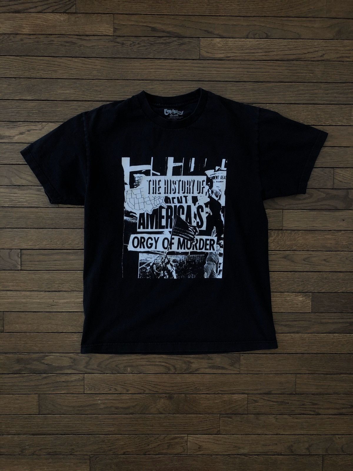 Foulplay Company Foulplay Americas Orgy of Murder Tee Large 🧊 FTP G59 Size US L / EU 52-54 / 3 - 1 Thumbnail