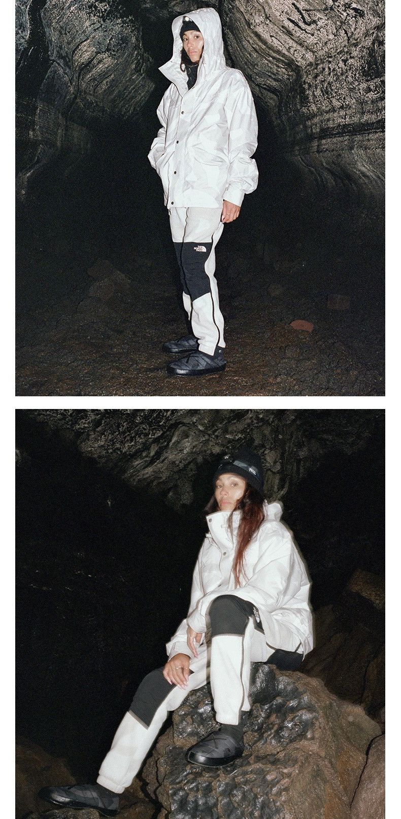 Kaws × The North Face XX KAWS retro 1986 mountain jacket Moonlight ivory Size US L / EU 52-54 / 3 - 14 Thumbnail