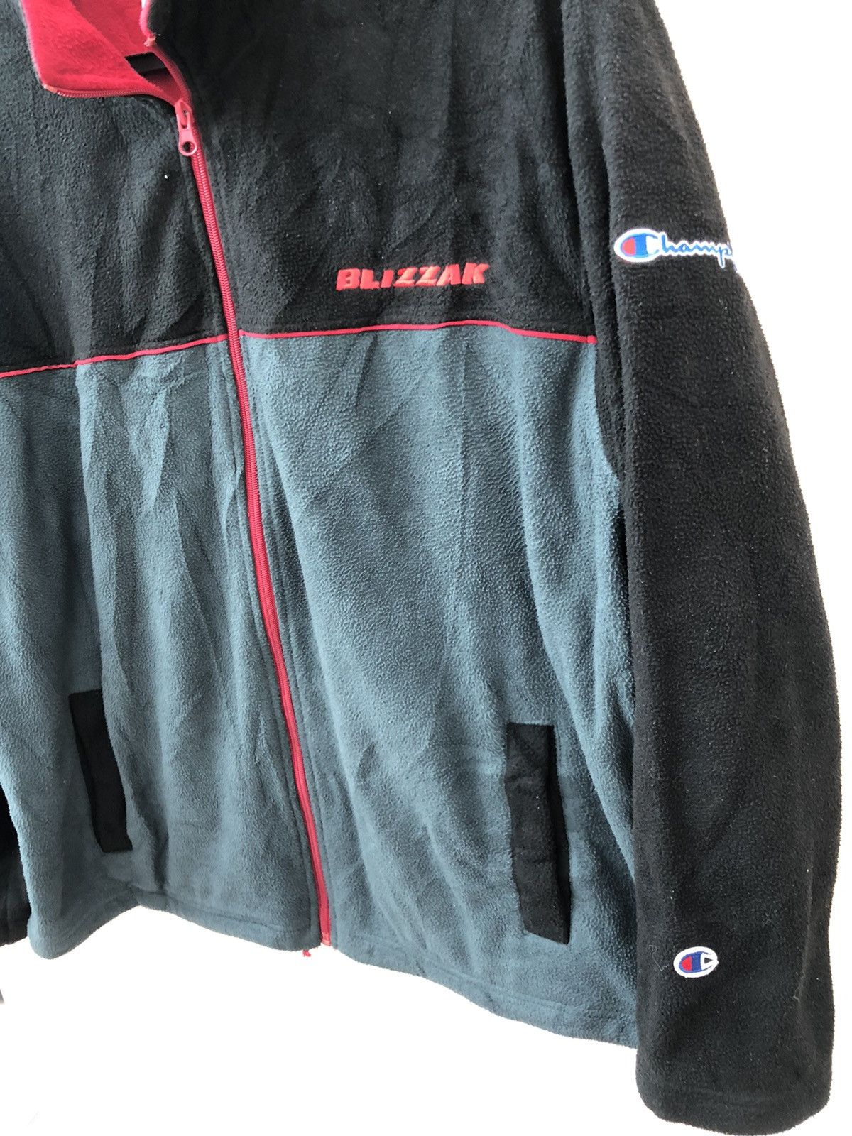 Champion × Japanese Brand Champion X Blizzak fleece zipper jacket Size US XL / EU 56 / 4 - 3 Thumbnail