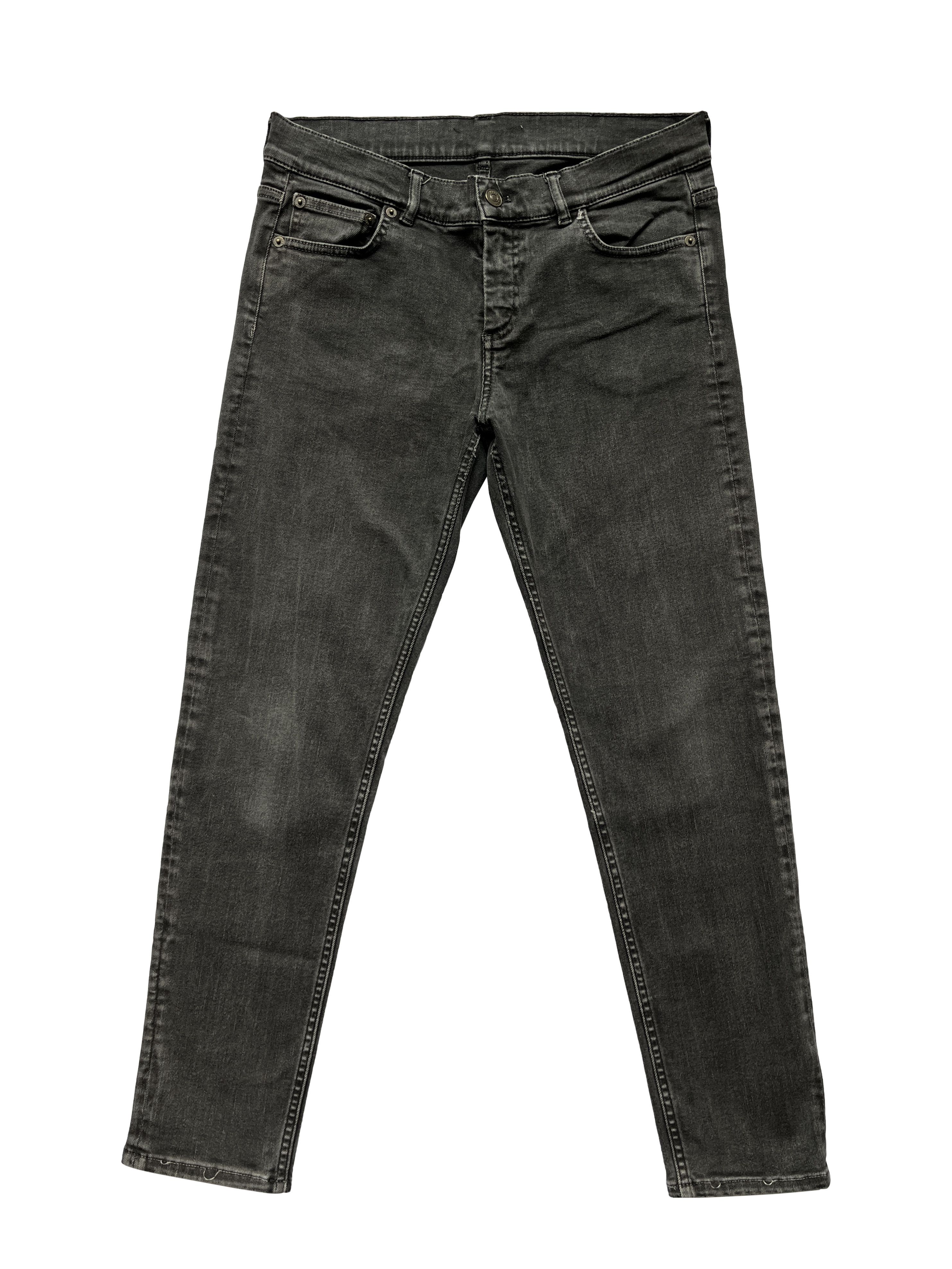 image of 2017 Balenciaga Demna Washed-Out Black Jeans in Washed/Out Black, Women's (Size 29)