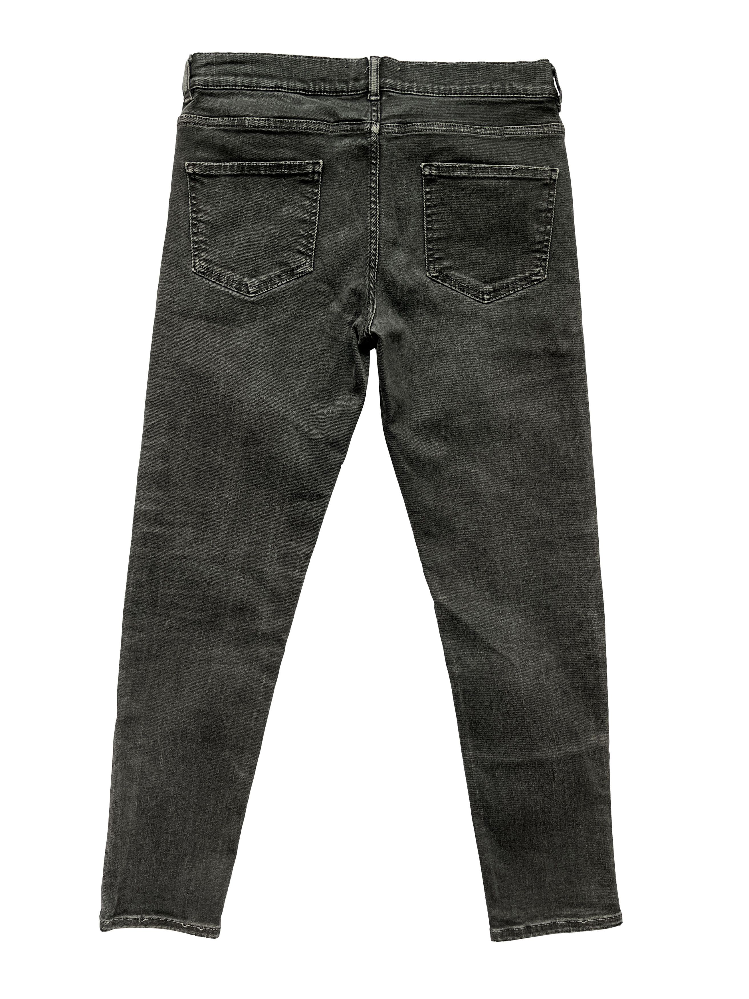 Balenciaga ⚡️QUICK SALE⚡️2017 Balenciaga Demna Washed-out Black Jeans Size 29" - 2 Thumbnail