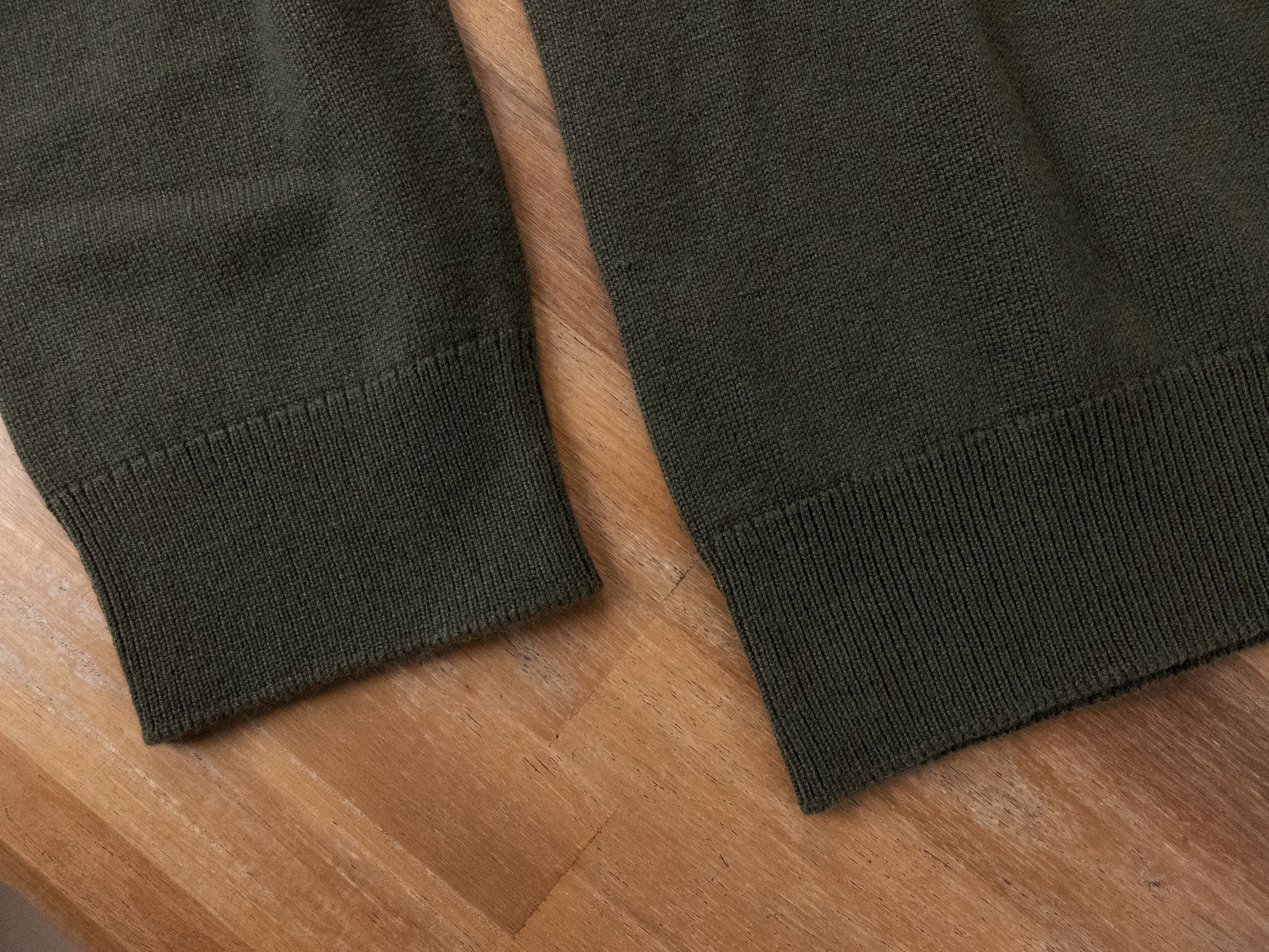 Bottega Veneta BOTTEGA VENETA dark green cashmere knit cardigan sweater XL Size US XL / EU 56 / 4 - 4 Thumbnail