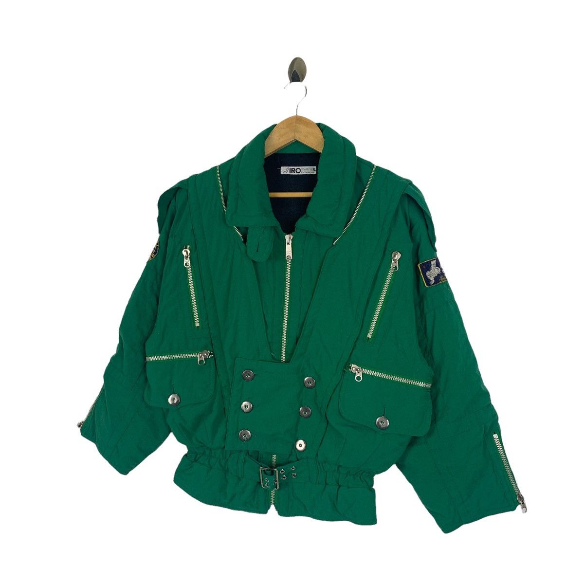 Sports Specialties × Vintage Vintage JIRO Small Logo Patches Zipper Rider Jacket Size US L / EU 52-54 / 3 - 5 Thumbnail