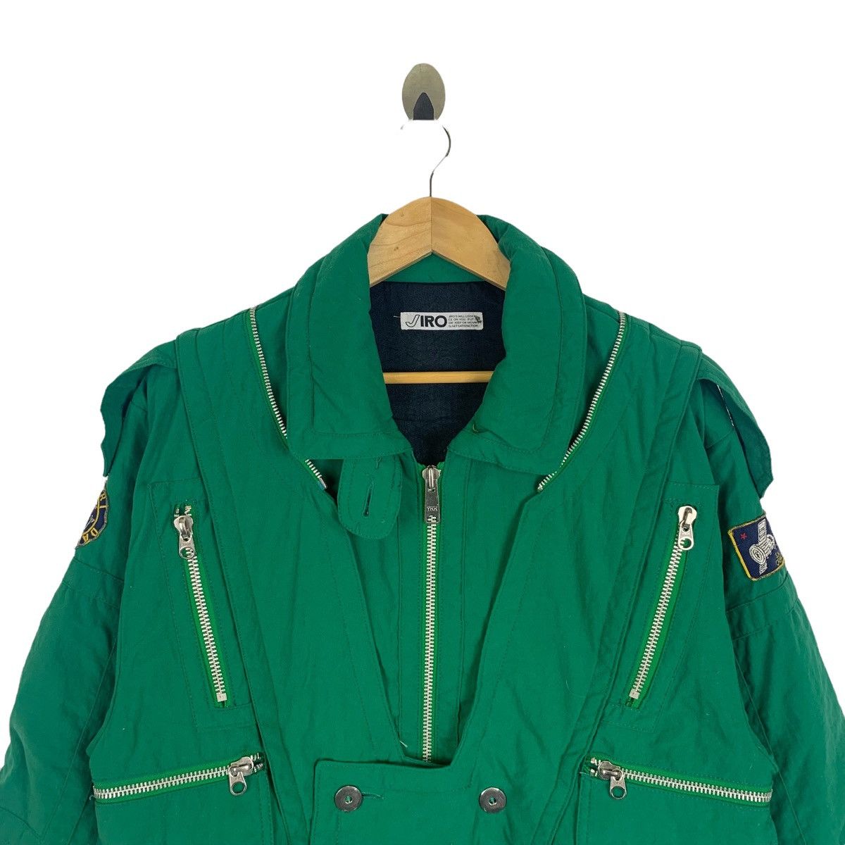 Sports Specialties × Vintage Vintage JIRO Small Logo Patches Zipper Rider Jacket Size US L / EU 52-54 / 3 - 6 Thumbnail