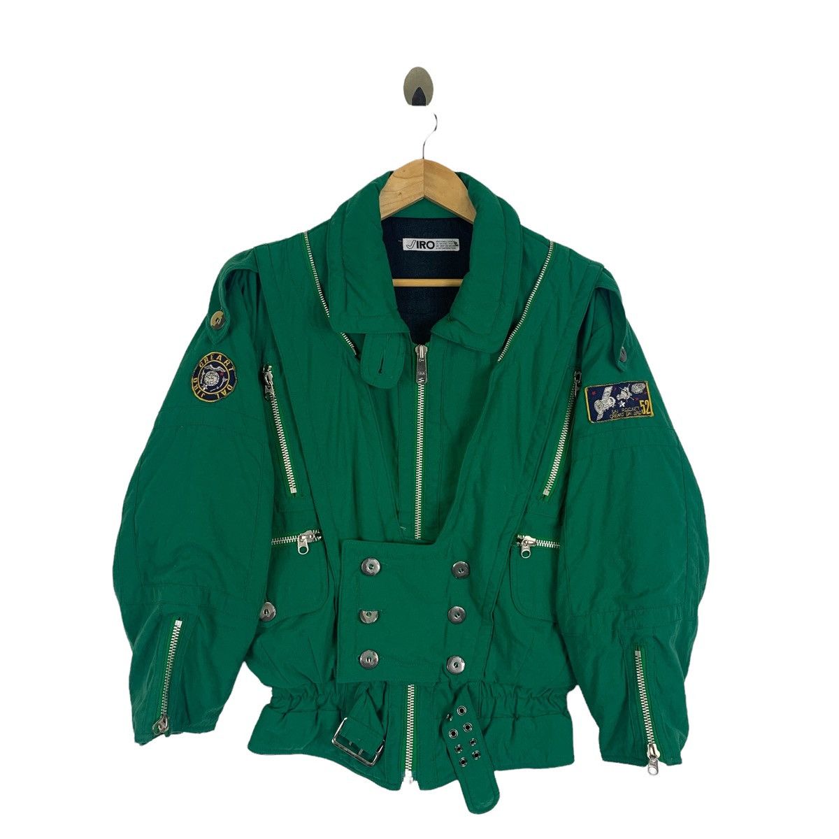 Sports Specialties × Vintage Vintage JIRO Small Logo Patches Zipper Rider Jacket Size US L / EU 52-54 / 3 - 2 Thumbnail
