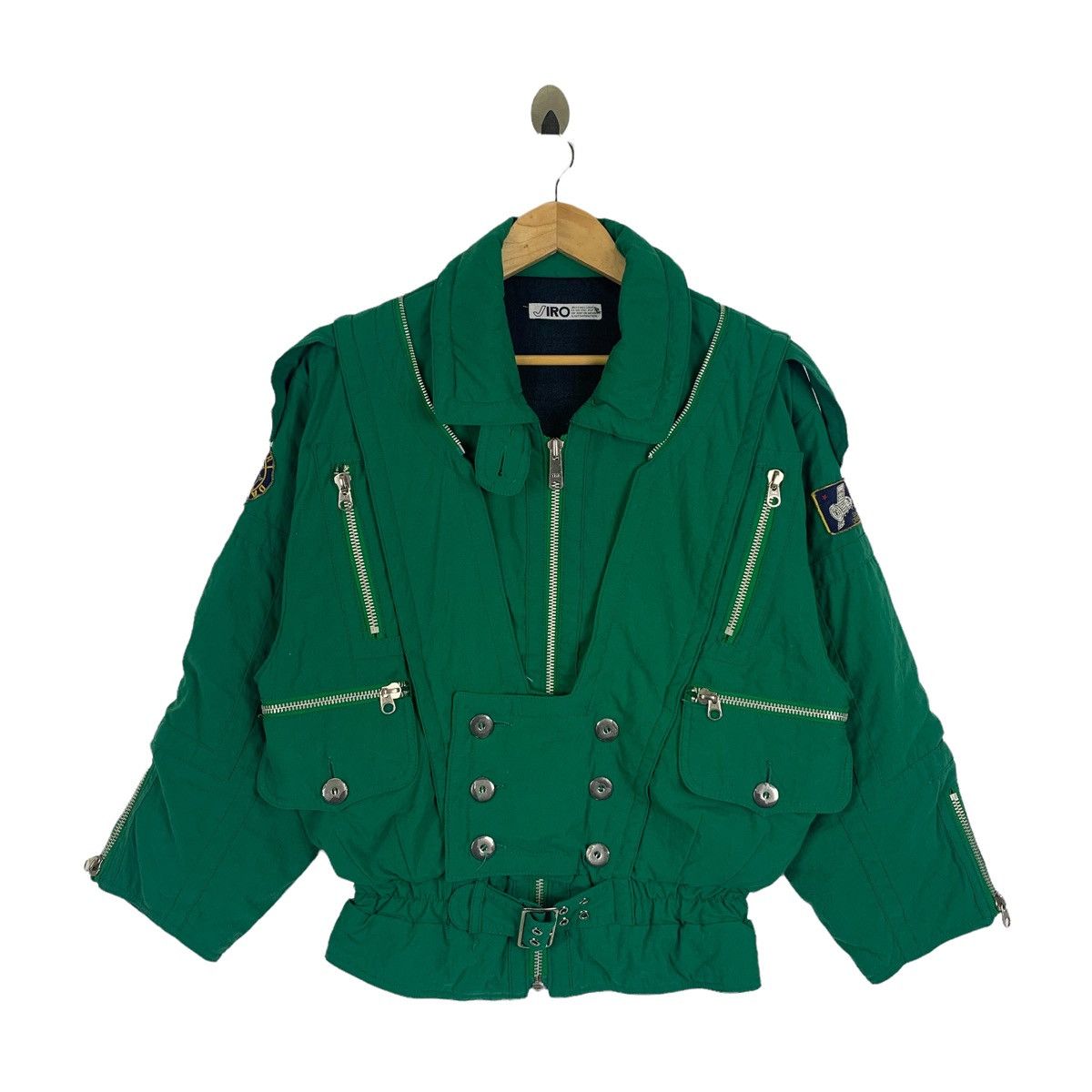 Sports Specialties × Vintage Vintage JIRO Small Logo Patches Zipper Rider Jacket Size US L / EU 52-54 / 3 - 1 Thumbnail