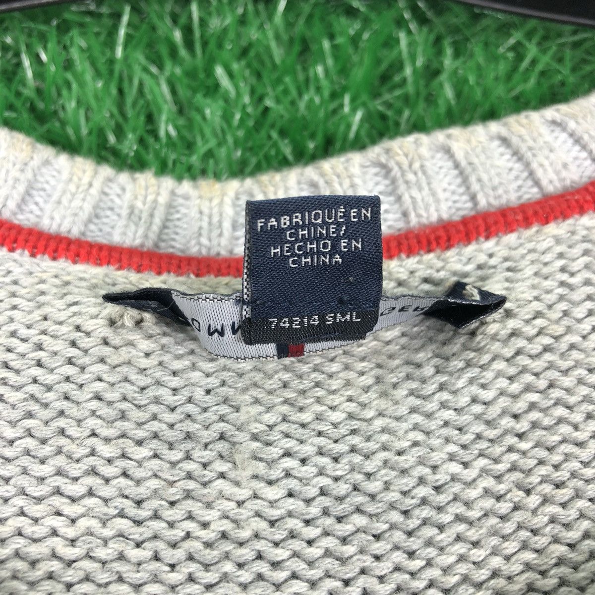 Tommy Hilfiger Vintage Tommy Hilfiger Big Logo Knitwear Size S / US 4 / IT 40 - 12 Thumbnail