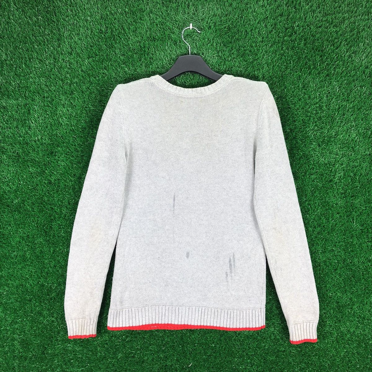 Tommy Hilfiger Vintage Tommy Hilfiger Big Logo Knitwear Size S / US 4 / IT 40 - 4 Thumbnail