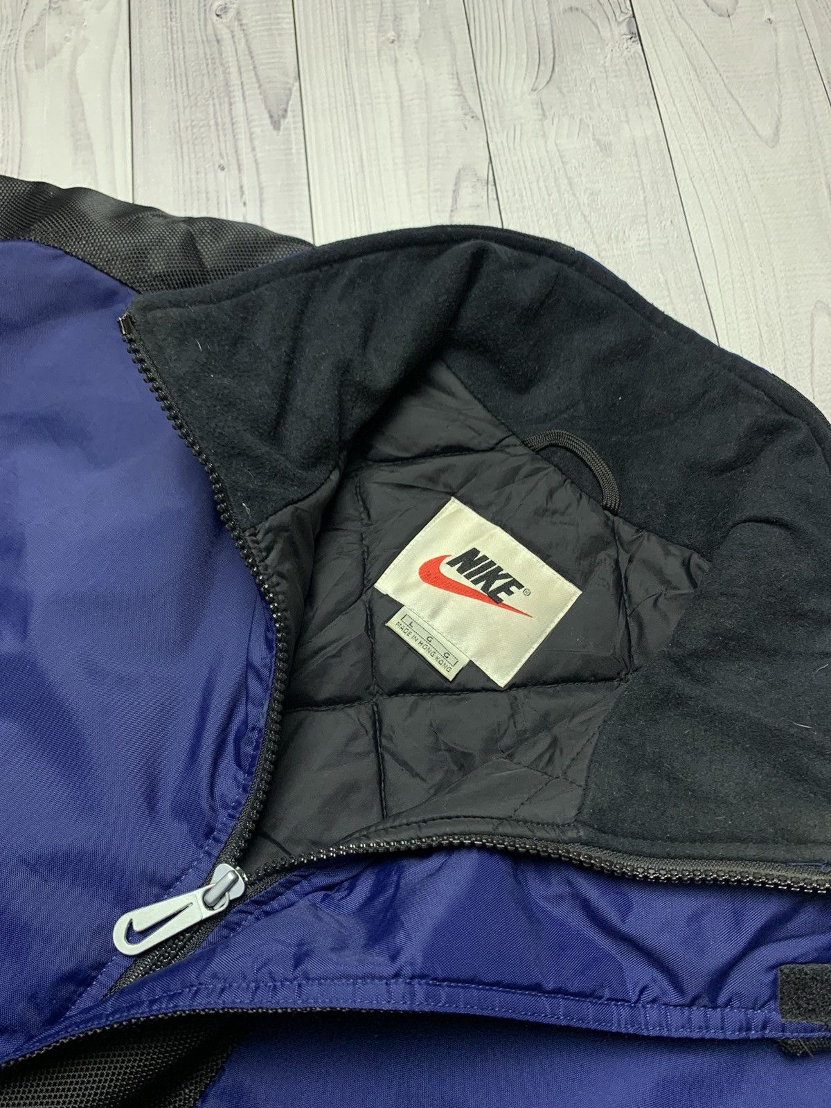 Nike × Vintage Vintage Nike jacket anorak size L logo swoosh Size US L / EU 52-54 / 3 - 2 Thumbnail