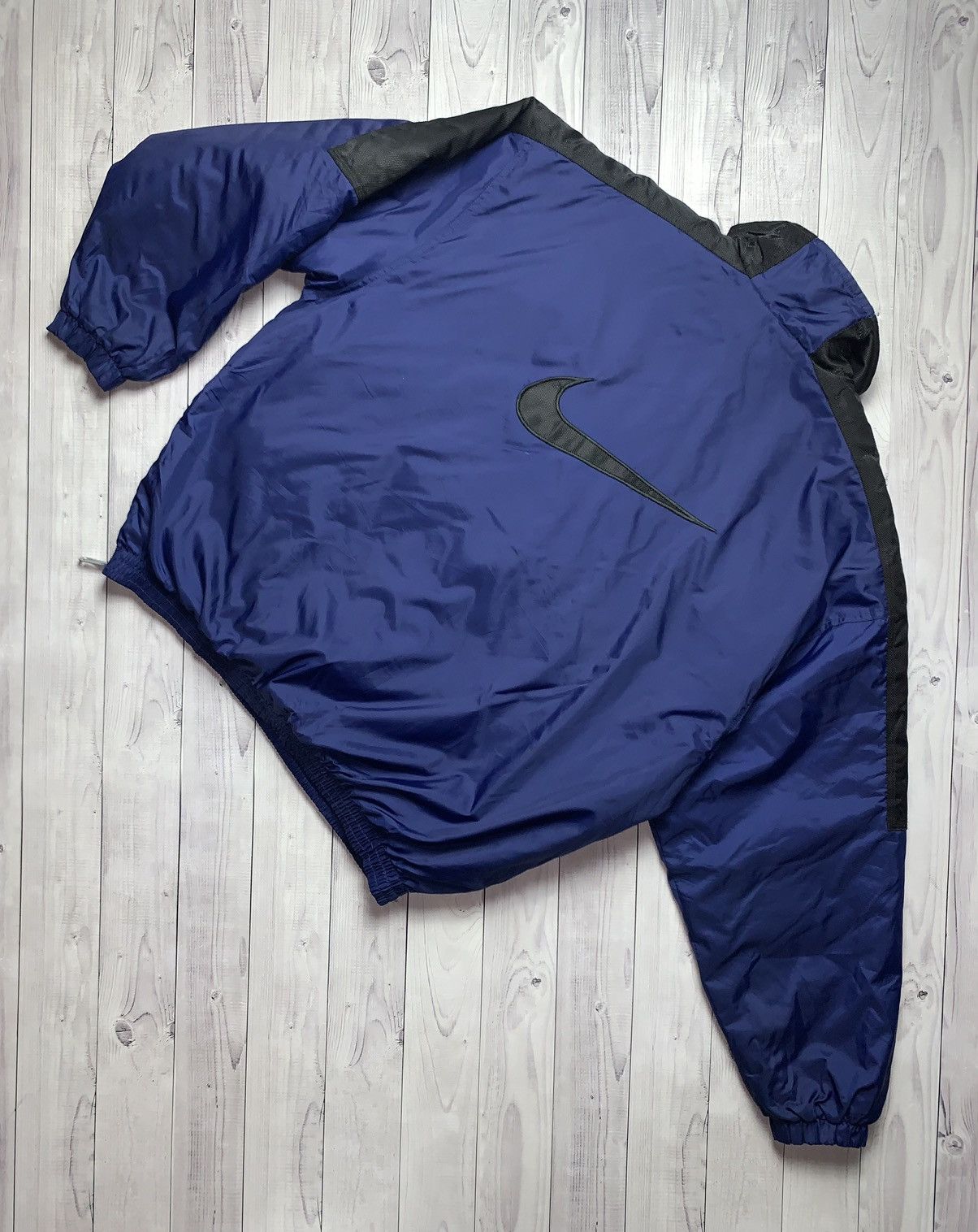 Nike × Vintage Vintage Nike jacket anorak size L logo swoosh Size US L / EU 52-54 / 3 - 3 Thumbnail