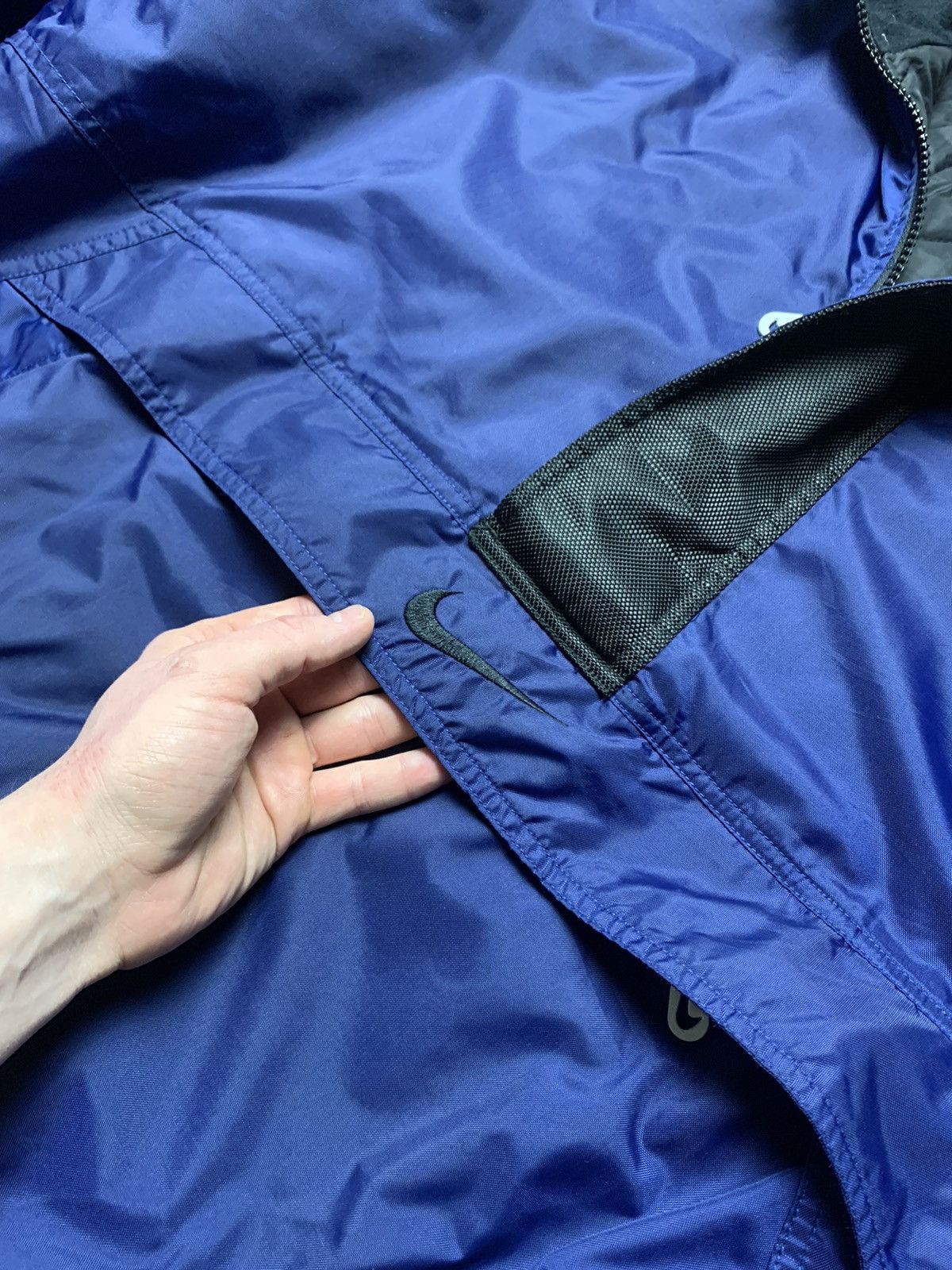 Nike × Vintage Vintage Nike jacket anorak size L logo swoosh Size US L / EU 52-54 / 3 - 6 Thumbnail