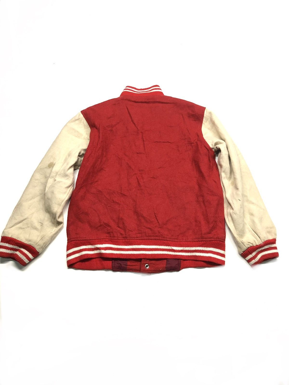 Other × Vintage VINTAGE ORIGINAL CASUAL MAN BLEND WOOL VARSITY JACKET Size US M / EU 48-50 / 2 - 7 Thumbnail