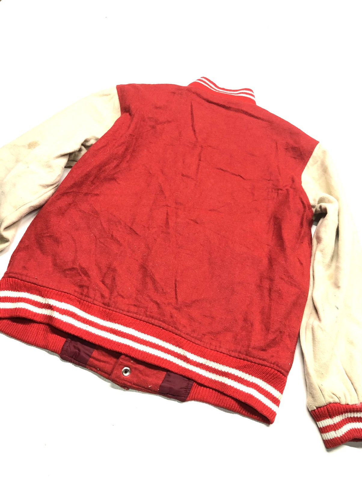 Other × Vintage VINTAGE ORIGINAL CASUAL MAN BLEND WOOL VARSITY JACKET Size US M / EU 48-50 / 2 - 8 Thumbnail