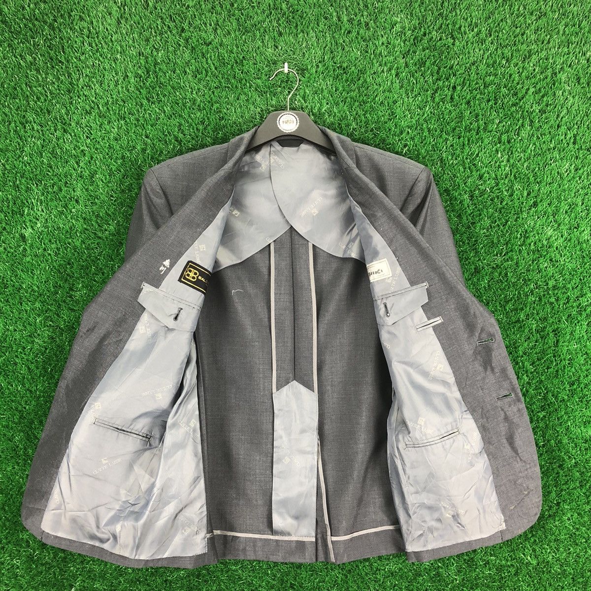 Balenciaga Vintage Balenciaga X Nishiki Nagoya Grey Blazer Size US M / EU 48-50 / 2 - 7 Thumbnail
