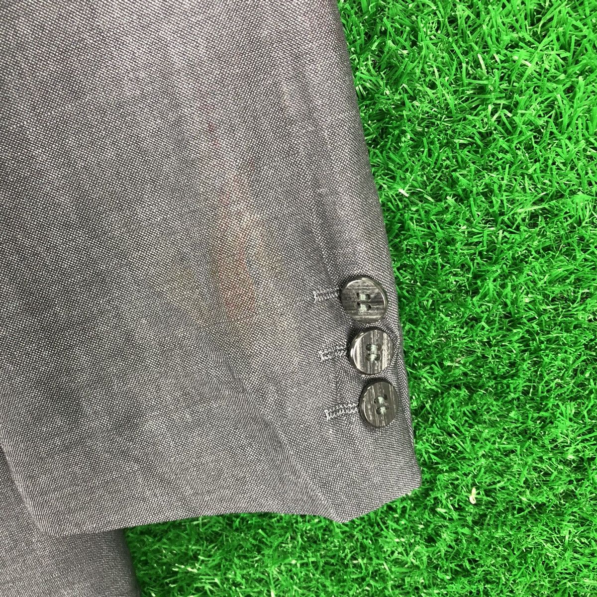 Balenciaga Vintage Balenciaga X Nishiki Nagoya Grey Blazer Size US M / EU 48-50 / 2 - 8 Thumbnail