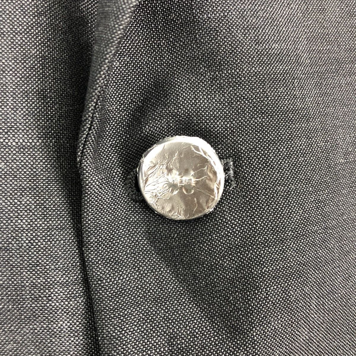 Balenciaga Vintage Balenciaga X Nishiki Nagoya Grey Blazer Size US M / EU 48-50 / 2 - 9 Thumbnail