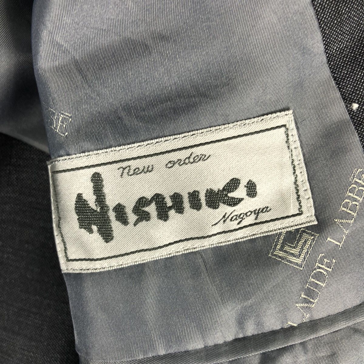 Balenciaga Vintage Balenciaga X Nishiki Nagoya Grey Blazer Size US M / EU 48-50 / 2 - 13 Thumbnail