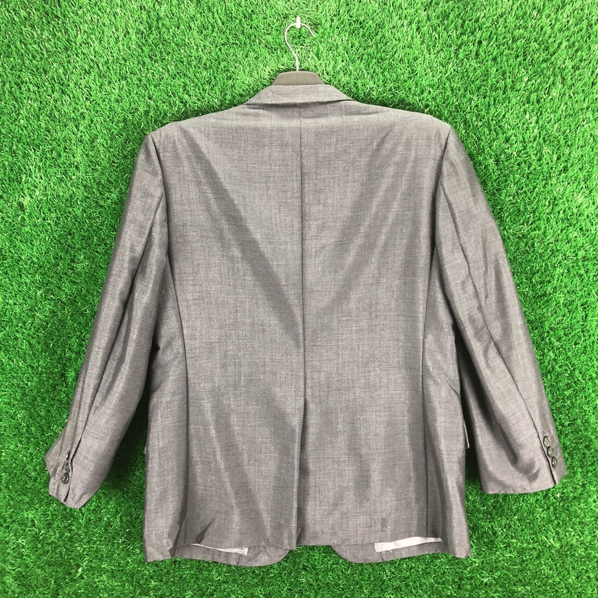 Balenciaga Vintage Balenciaga X Nishiki Nagoya Grey Blazer Size US M / EU 48-50 / 2 - 4 Thumbnail