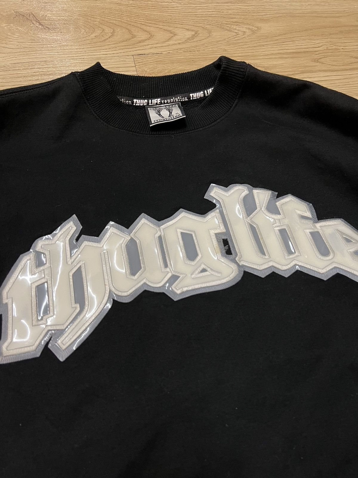 Rap Tees Revolution THUG LIFE 51 Rapper Sweatshirt Size US XL / EU 56 / 4 - 6 Thumbnail