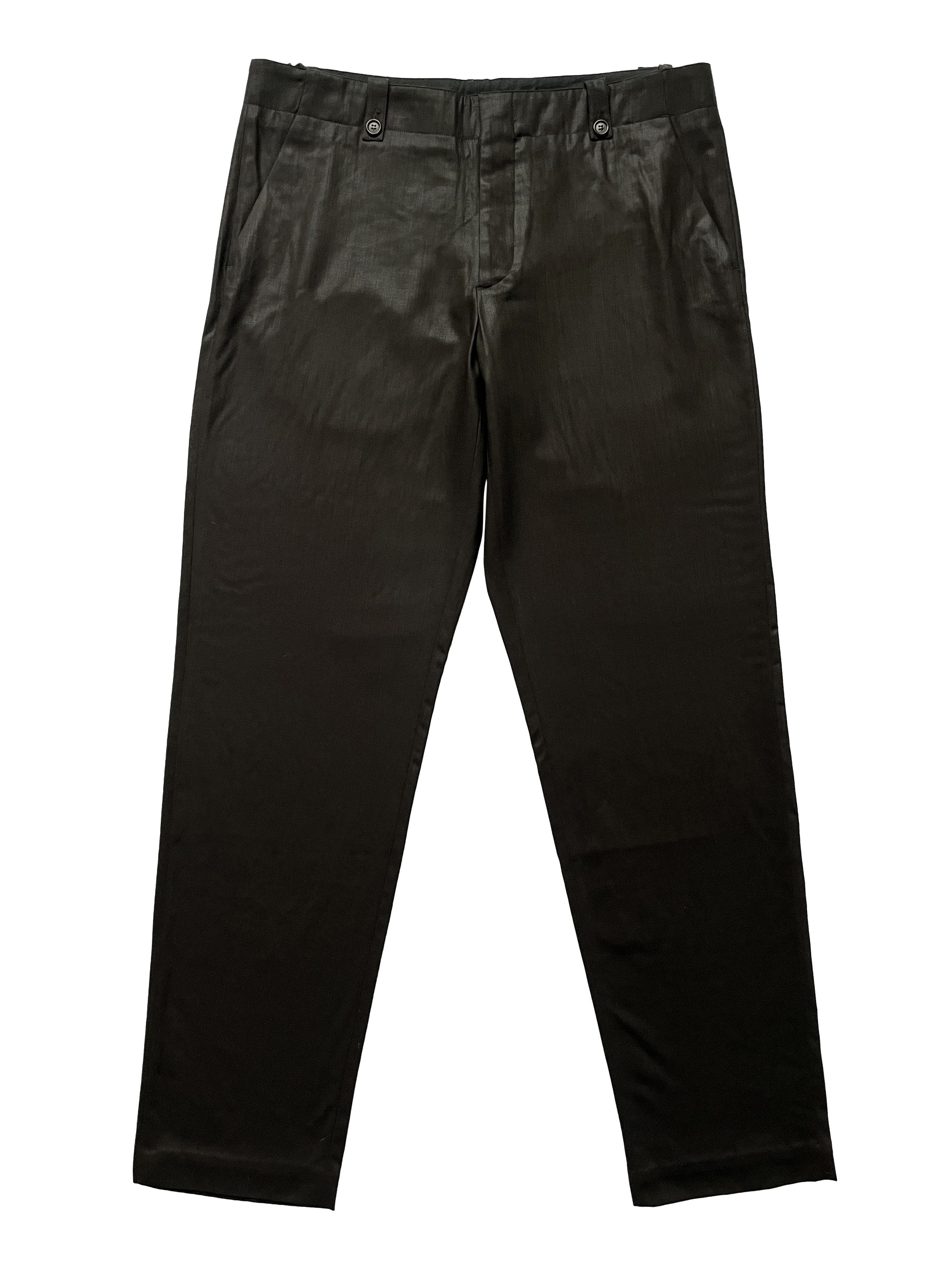 Helmut Lang ⚡️QUICK SALE⚡️1990's Helmut Lang Brown Trousers Pants Size US 36 / EU 52 - 1 Thumbnail