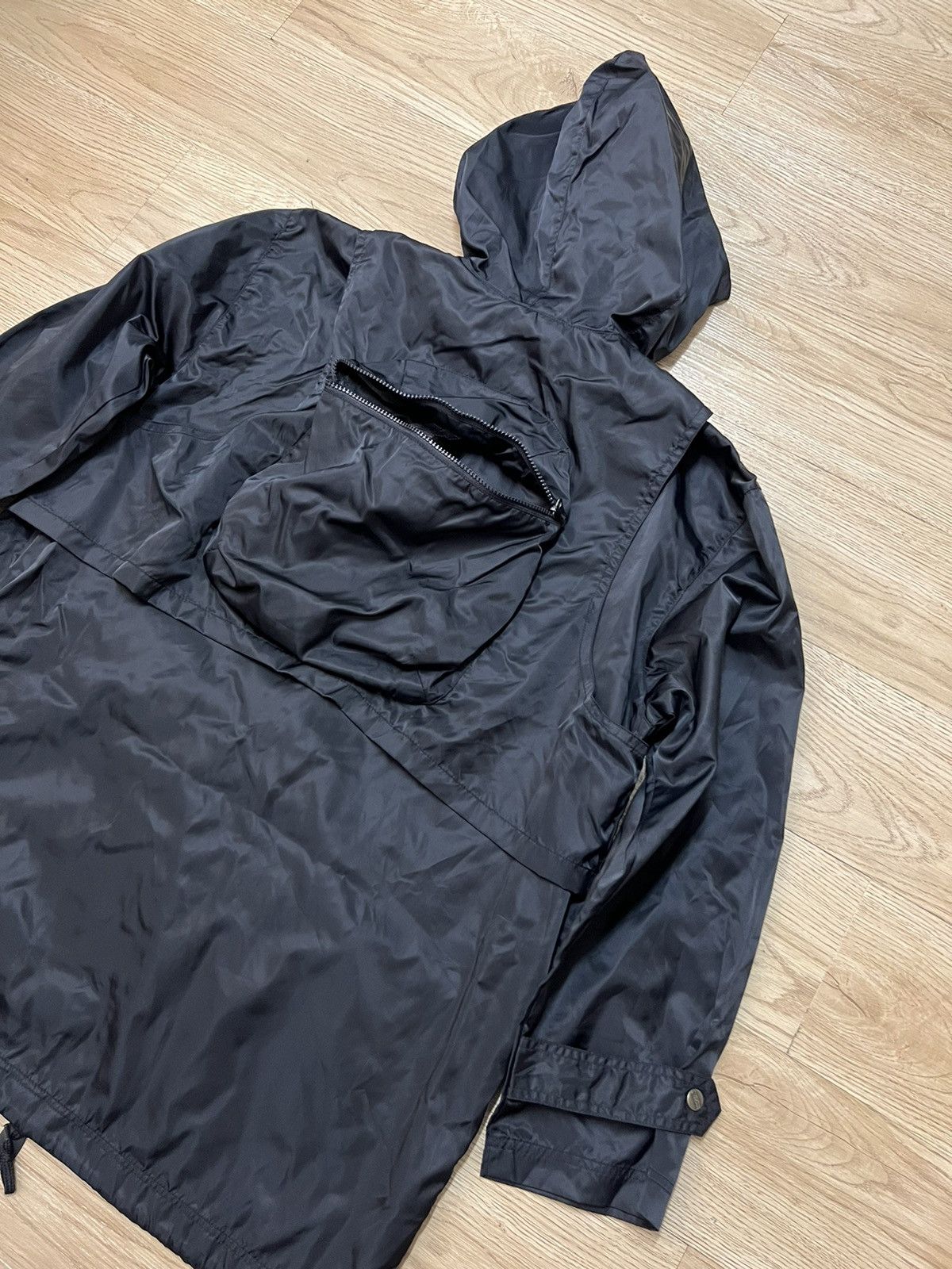 Hiroko Koshino Homme Portable Convertible Bag Hoodie Jacket Size US XL / EU 56 / 4 - 2 Thumbnail