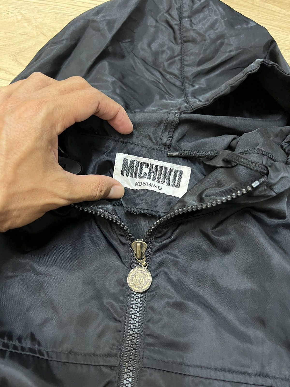 Hiroko Koshino Homme Portable Convertible Bag Hoodie Jacket Size US XL / EU 56 / 4 - 12 Thumbnail