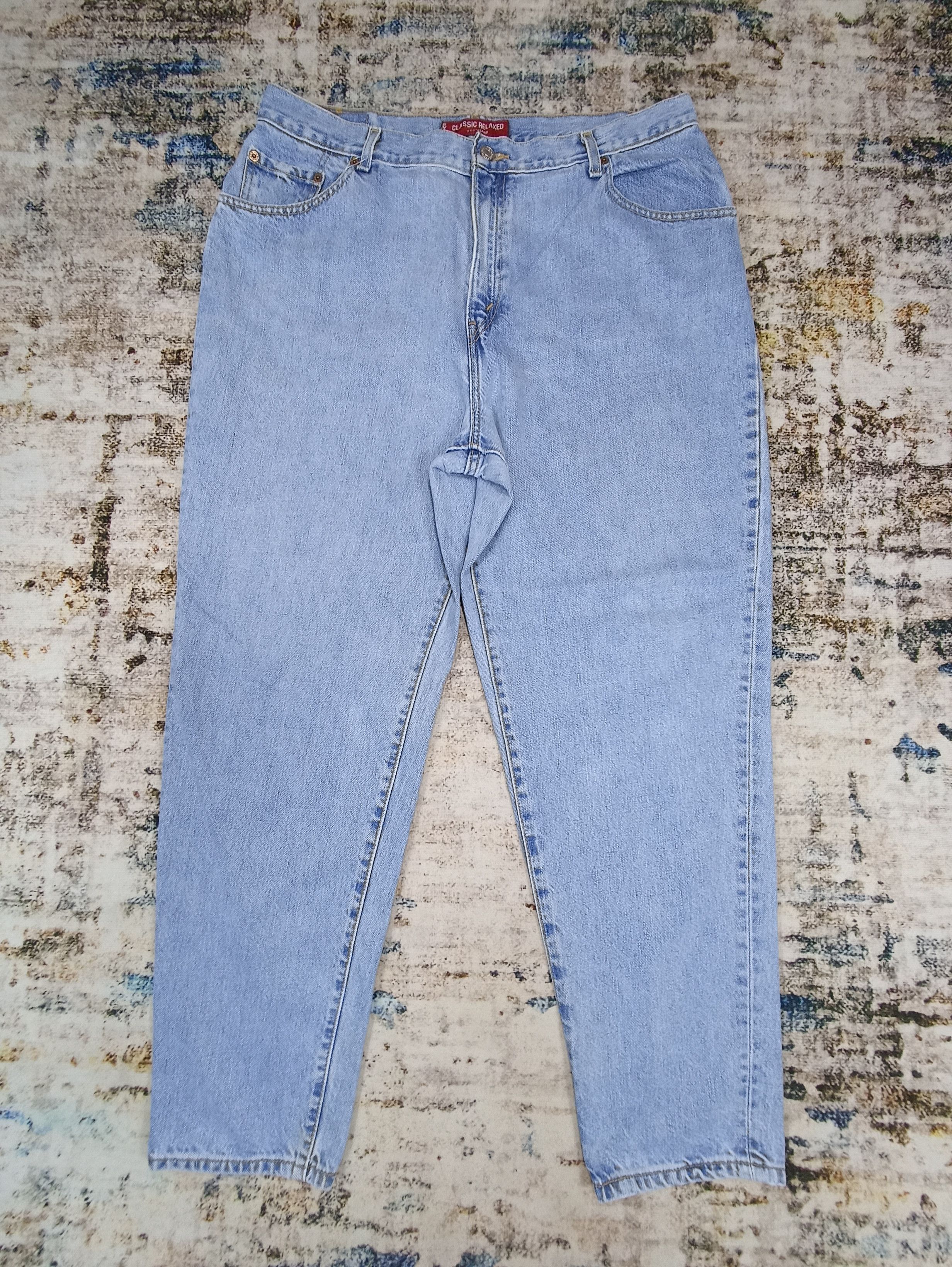 Jean × Levi's × Vintage Vinatge Levis 550 Tapered Jeans - J114 Size US 36 / EU 52 - 1 Thumbnail