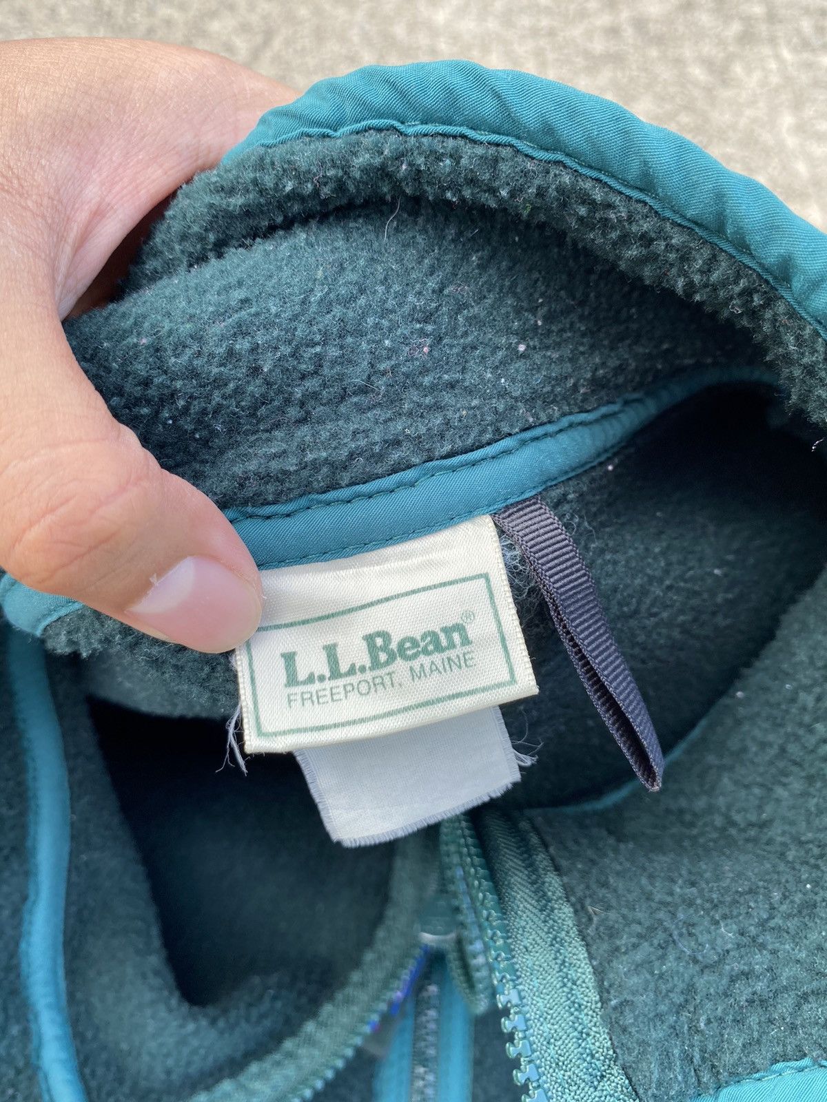 L.L. Bean Vintage Boxy L.L. Bean Fleece Zip Jacket Size US XL / EU 56 / 4 - 6 Thumbnail