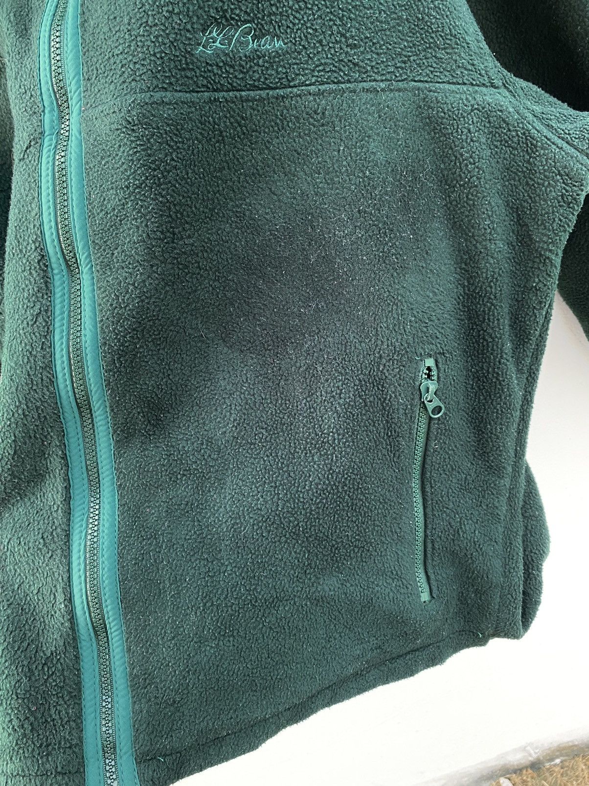 L.L. Bean Vintage Boxy L.L. Bean Fleece Zip Jacket Size US XL / EU 56 / 4 - 10 Thumbnail