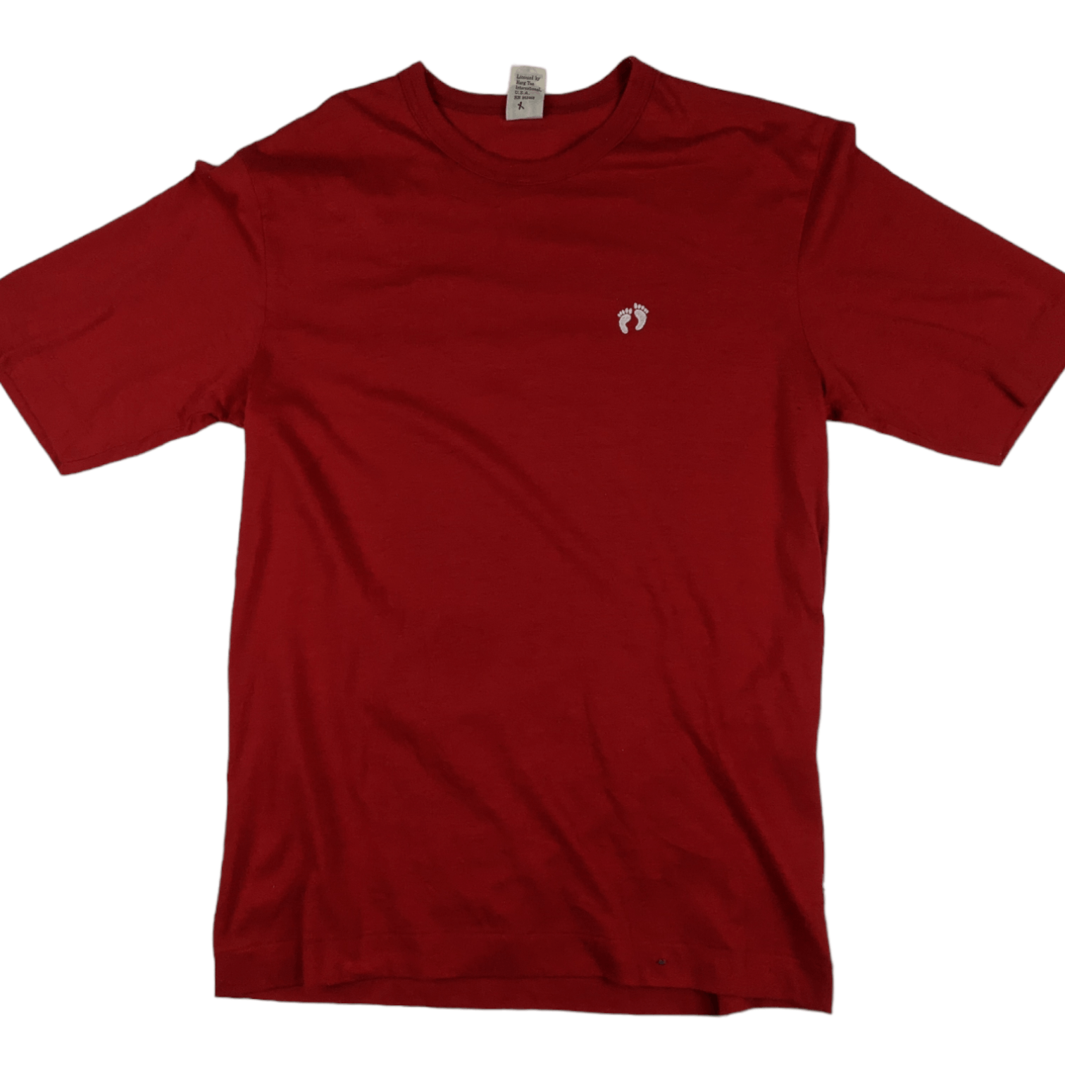 Hang Ten Vintage 80's HANG TEN Red Plain Single Stitches T-Shirt Size US XS / EU 42 / 0 - 2 Thumbnail