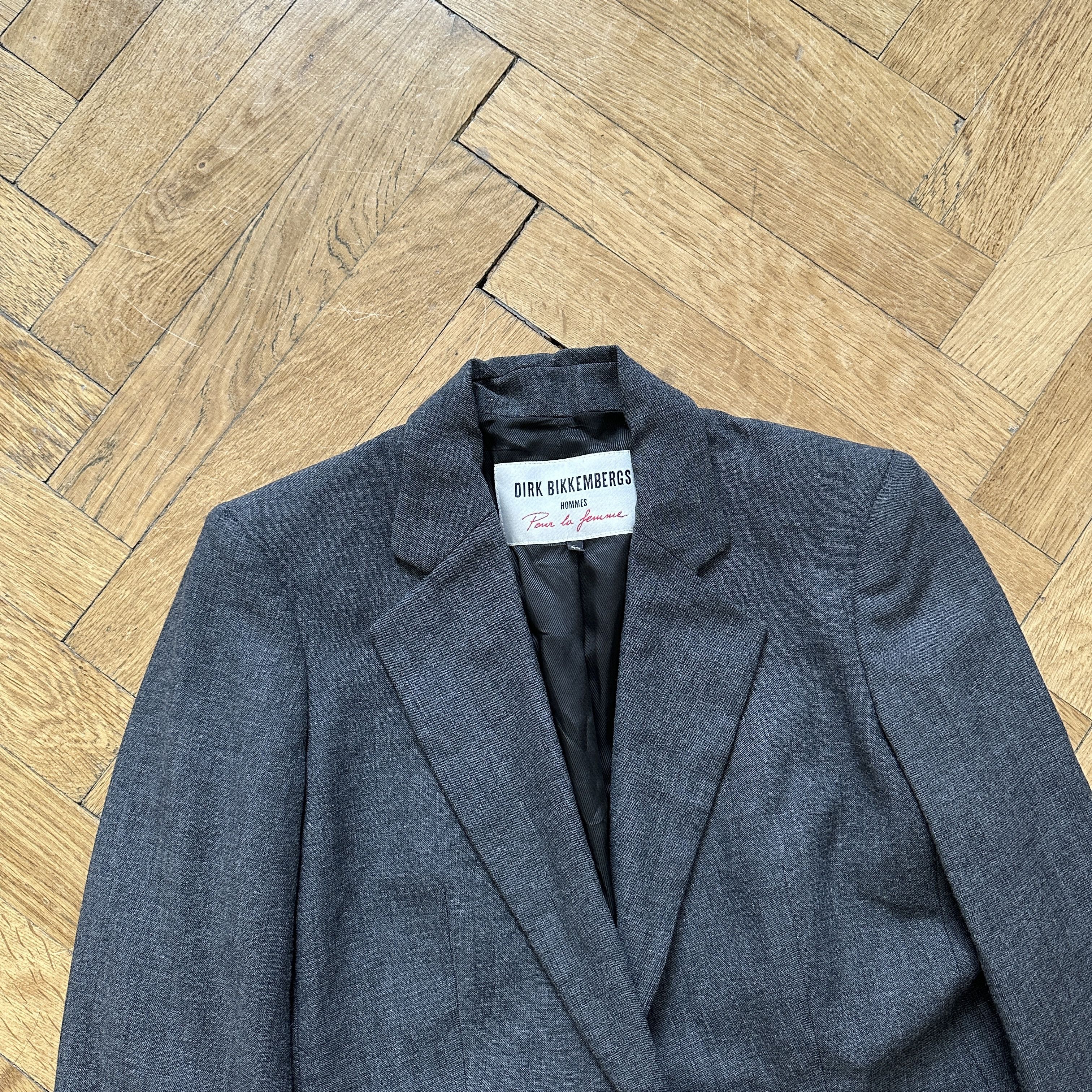 Dirk Bikkembergs 90s Lace Through Jacket Size M / US 6-8 / IT 42-44 - 3 Thumbnail