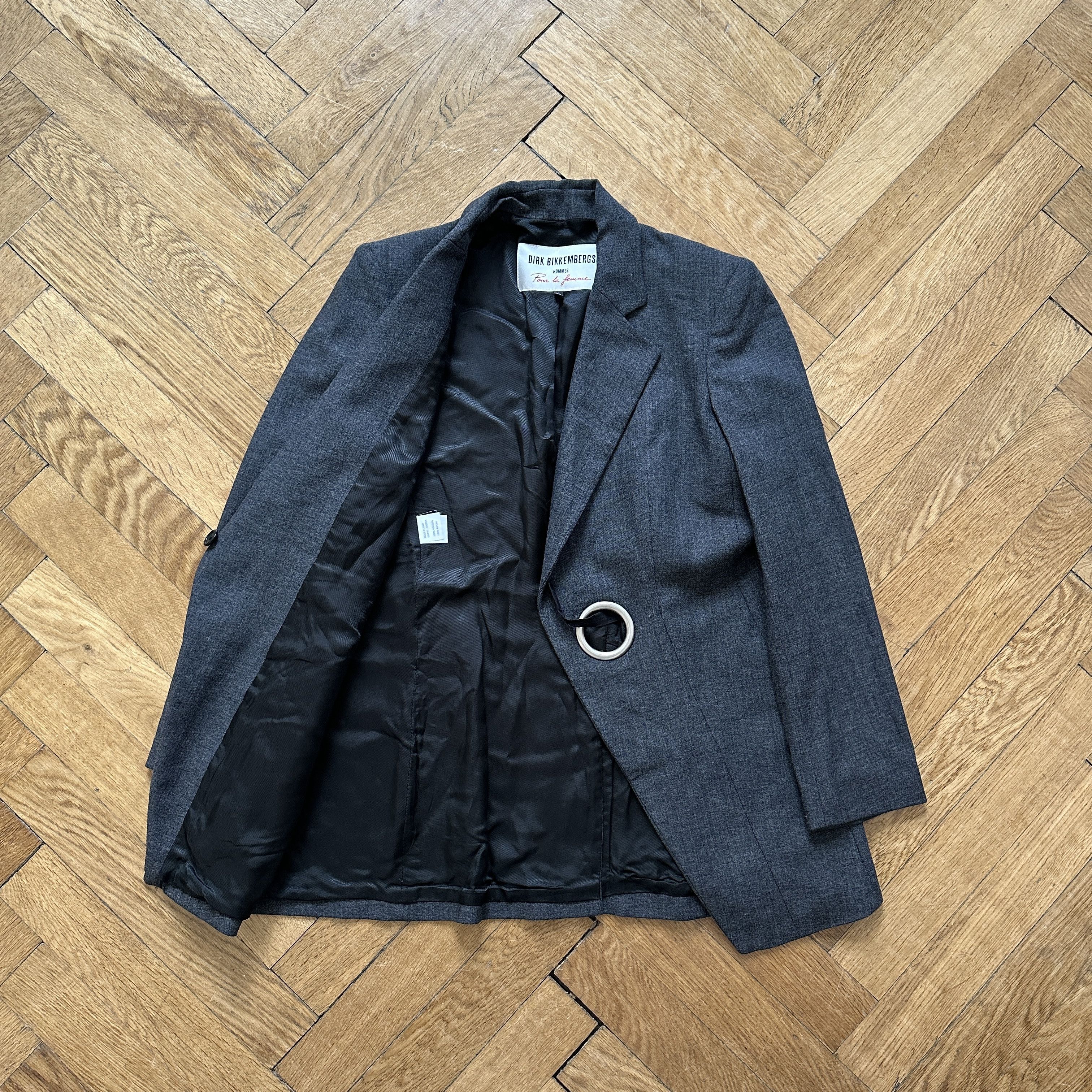Dirk Bikkembergs 90s Lace Through Jacket Size M / US 6-8 / IT 42-44 - 6 Thumbnail