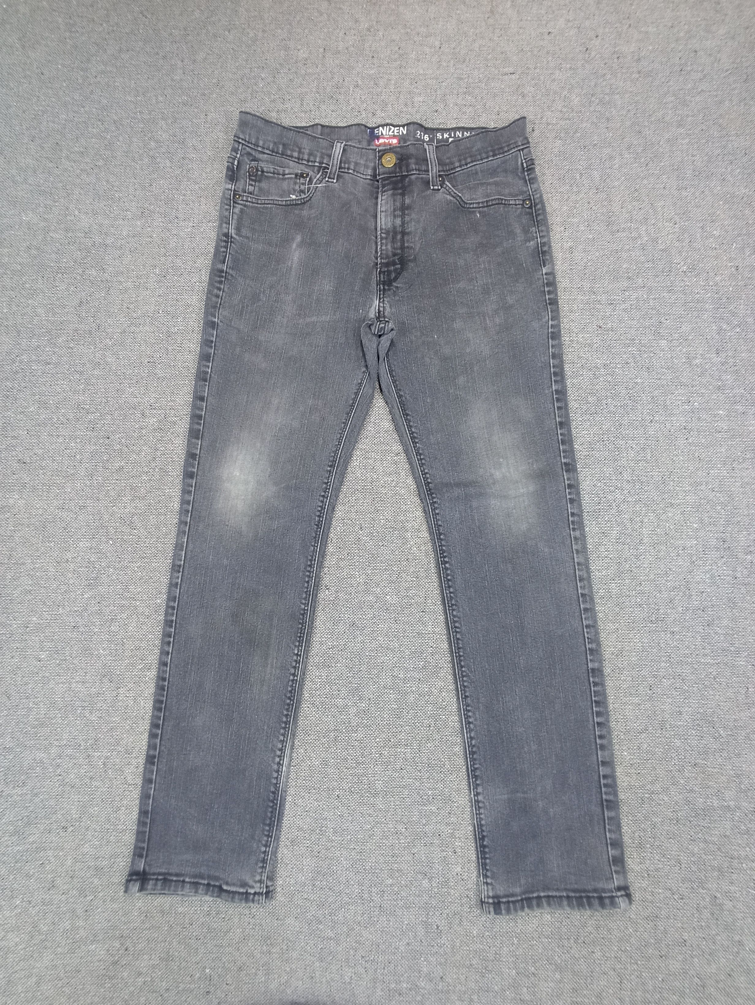 Jean × Levi's × Vintage Denizen Levi's Faded Black Skinny Fit - J115 Size US 31 - 1 Thumbnail