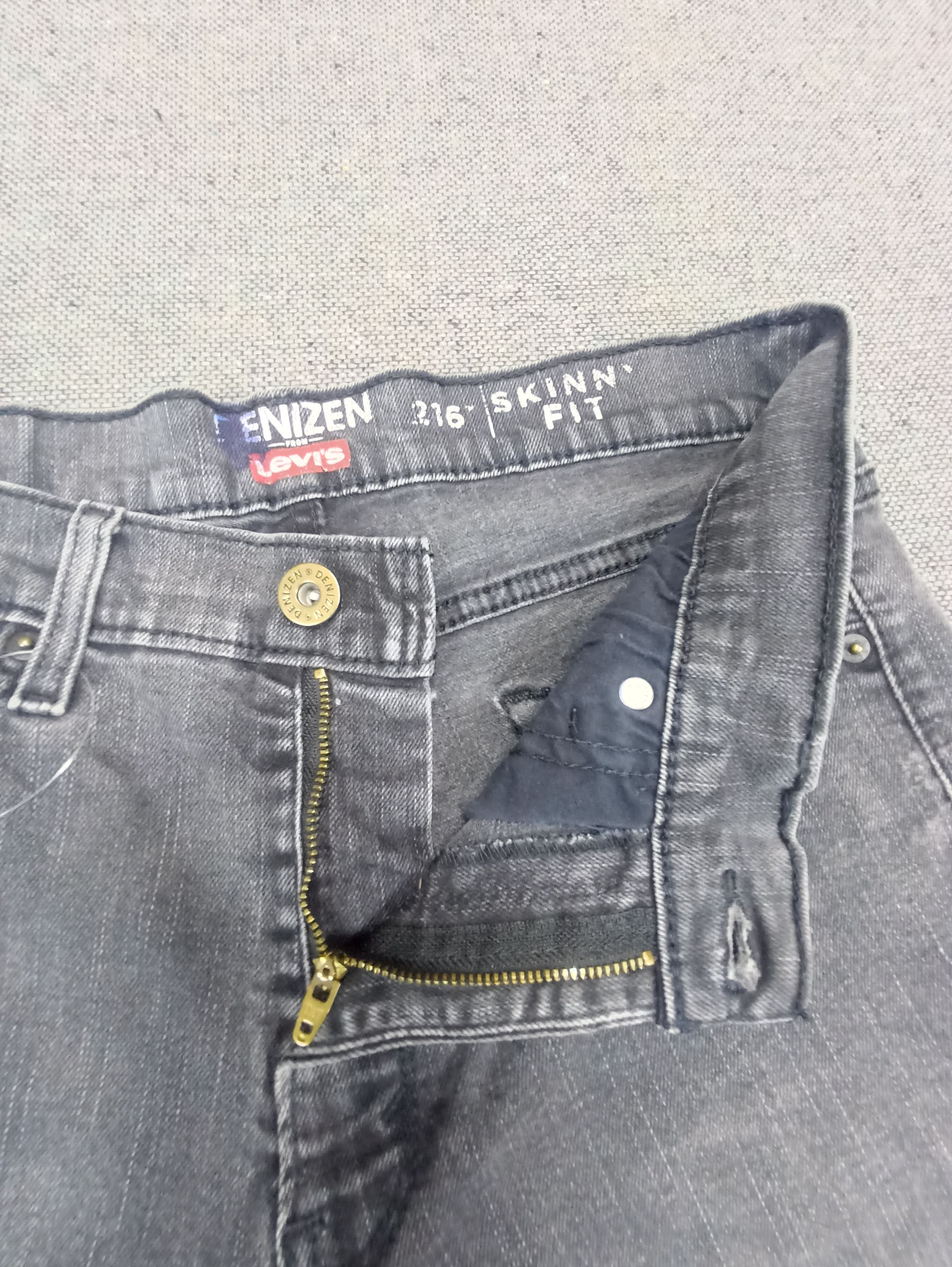 Jean × Levi's × Vintage Denizen Levi's Faded Black Skinny Fit - J115 Size US 31 - 3 Thumbnail