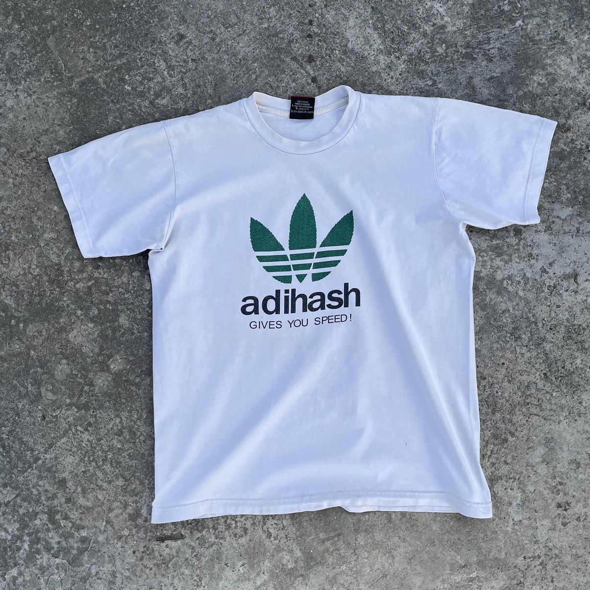 image of Humor Vintage Adihash Gives You Speed 90's Y2K Style Usa in White, Men's (Size Large)