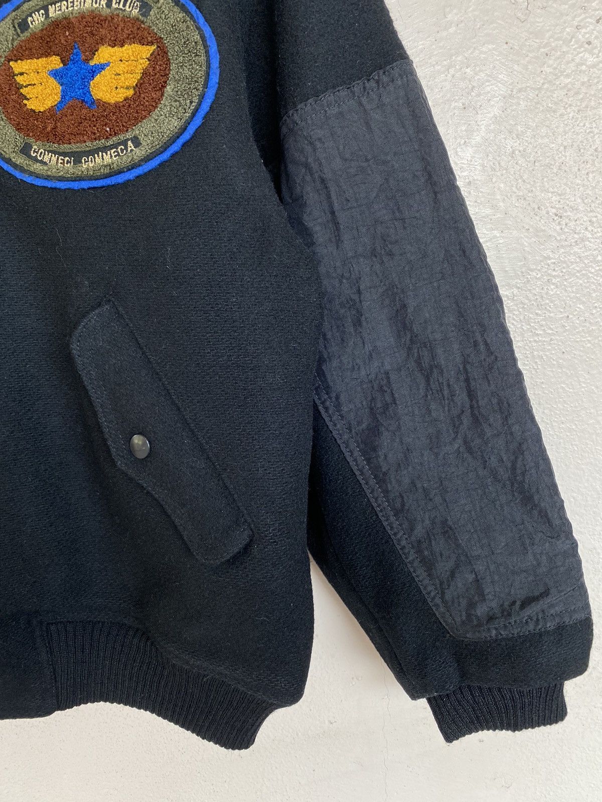 Comme Ca Ism Vintage 80s Comme Ci Comme Ca Varsity Jacket Wool Size US M / EU 48-50 / 2 - 6 Thumbnail