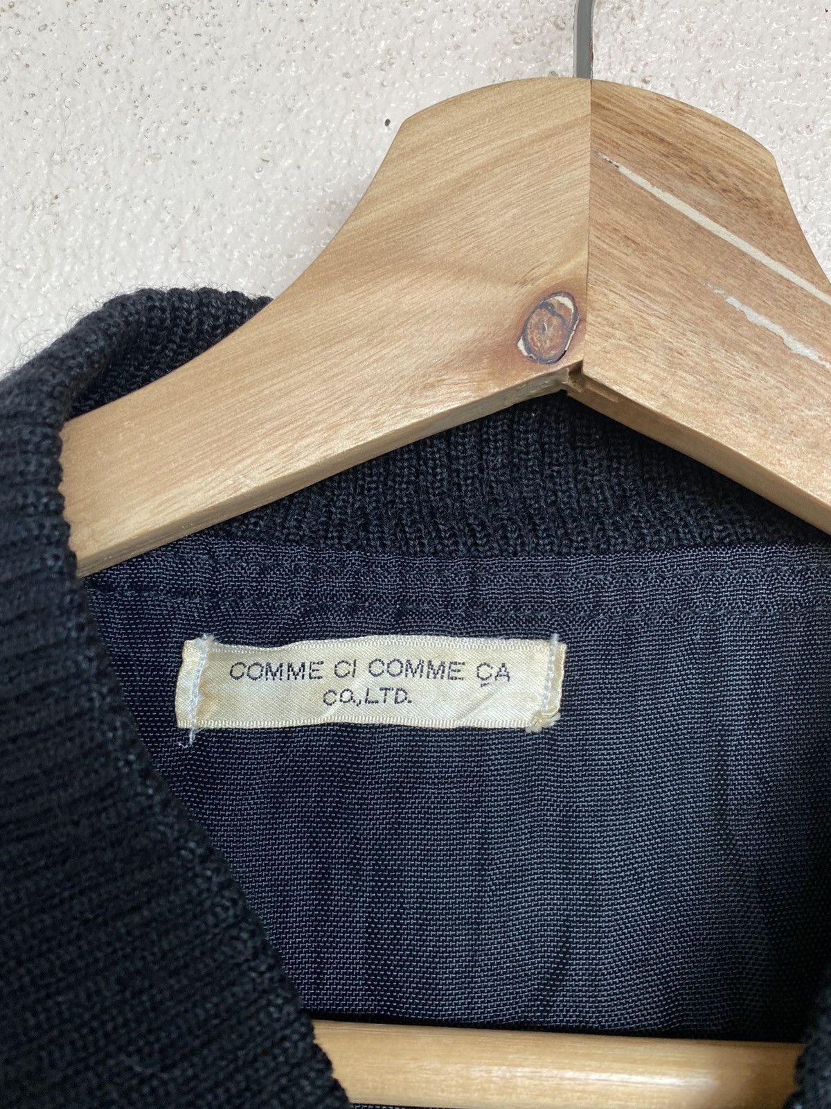 Comme Ca Ism Vintage 80s Comme Ci Comme Ca Varsity Jacket Wool Size US M / EU 48-50 / 2 - 4 Thumbnail