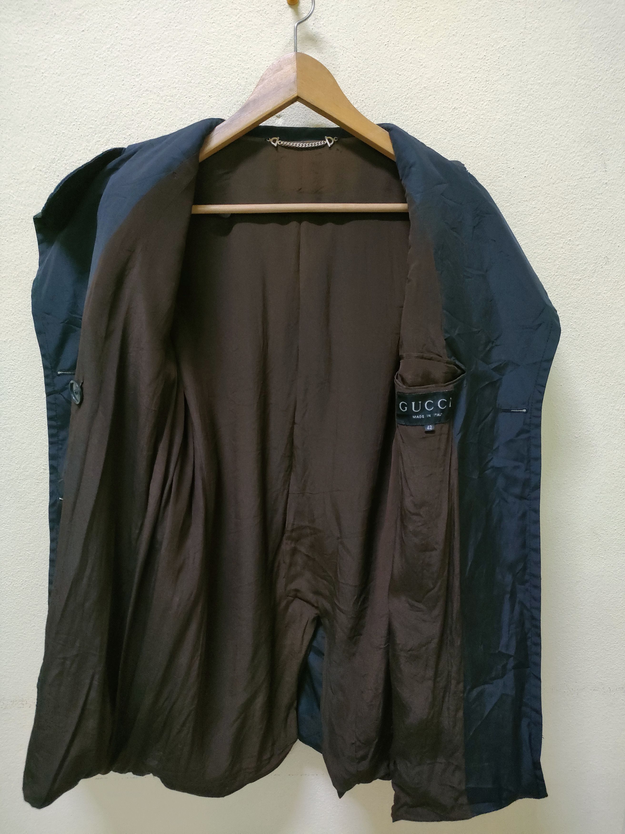 Gucci Gucci Shawl Collar Jacket Size US S / EU 44-46 / 1 - 10 Thumbnail