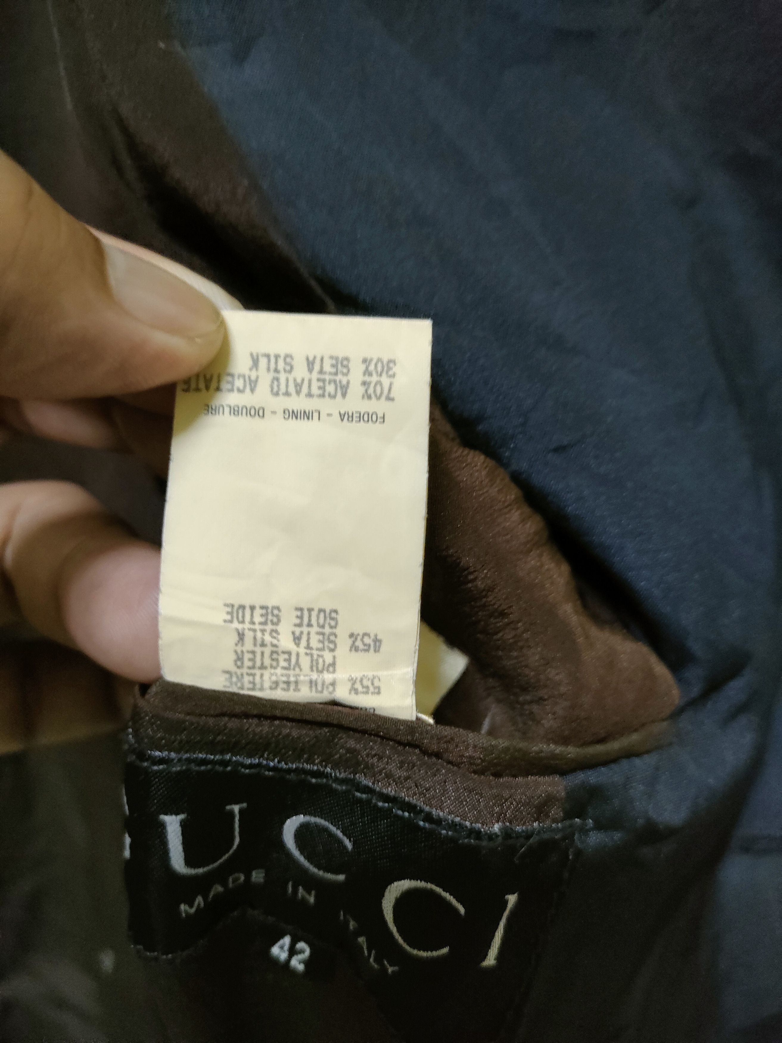 Gucci Gucci Shawl Collar Jacket Size US S / EU 44-46 / 1 - 8 Thumbnail