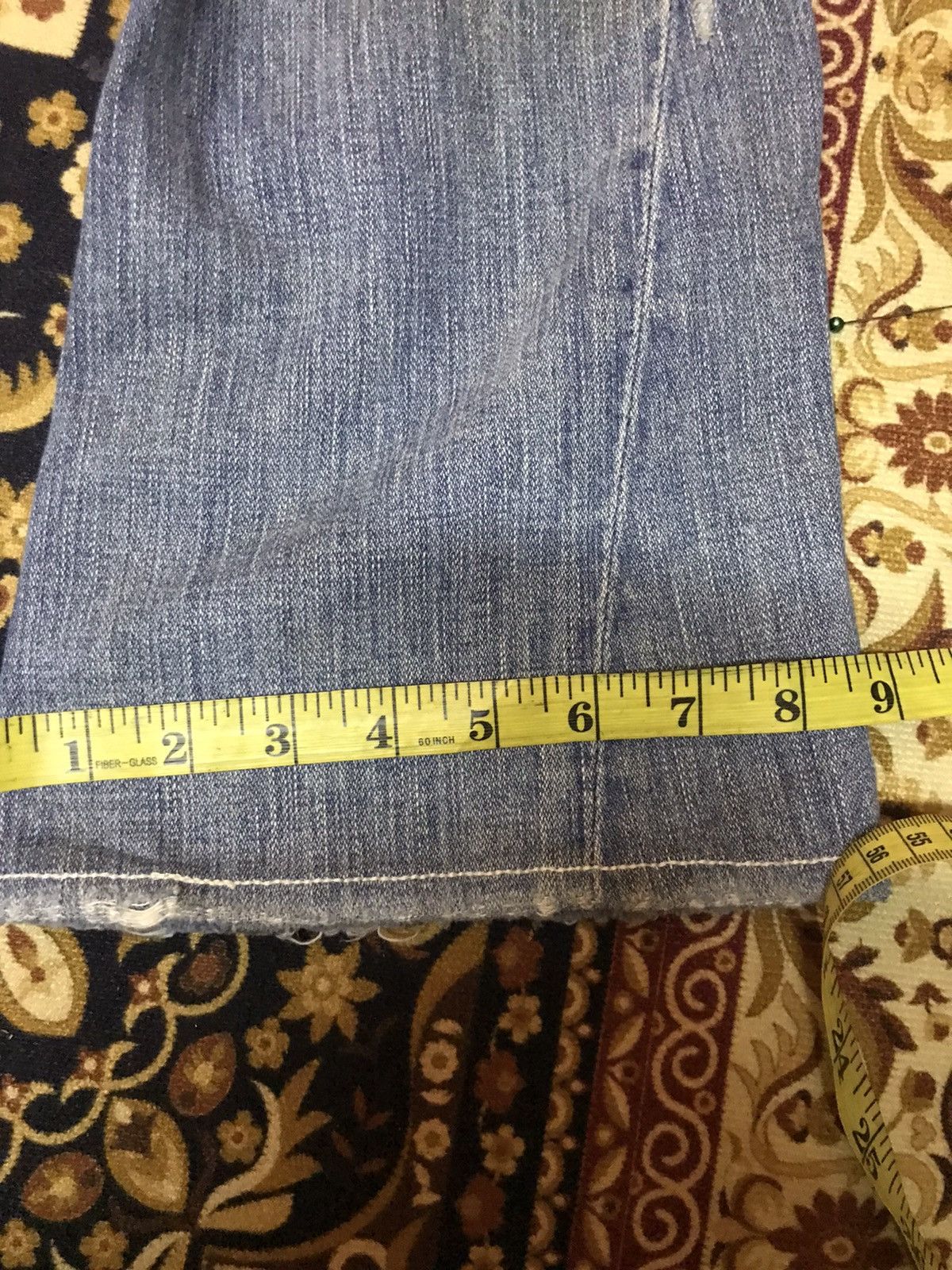 Seditionaries 💥Vtg true religon jean patchwork design w29 Size US 29 - 9 Thumbnail