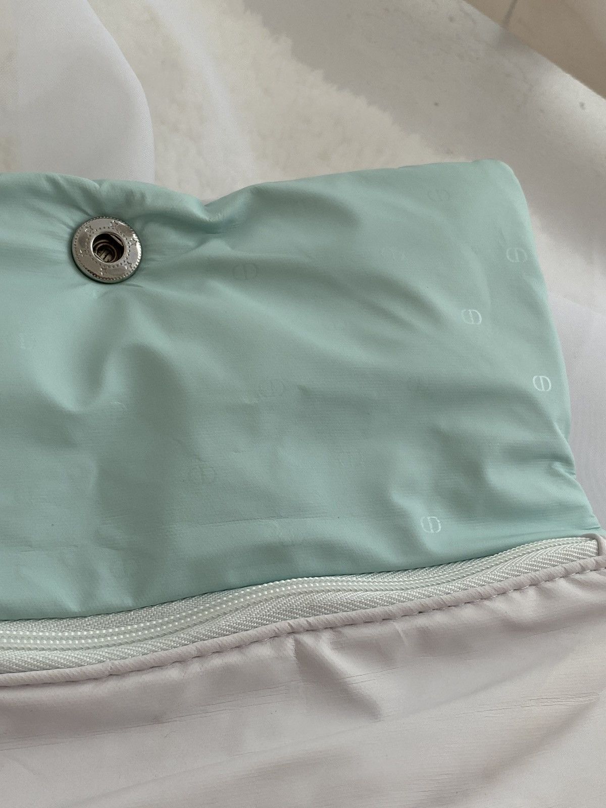 Dior DIOR MINT MONOGRAM COSMETIC BAG Size ONE SIZE - 5 Thumbnail