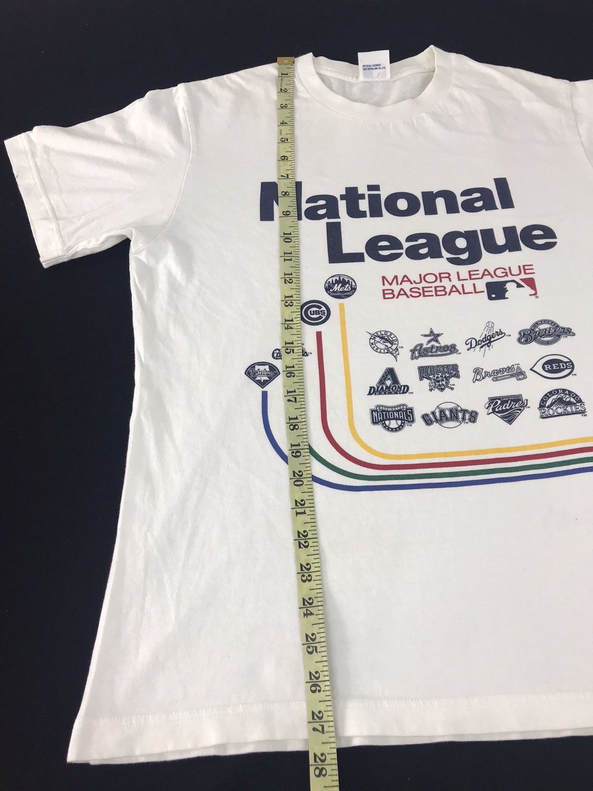 MLB × Vintage Vintage MLB National League All 30 Team Design Spell Out Size US L / EU 52-54 / 3 - 10 Thumbnail