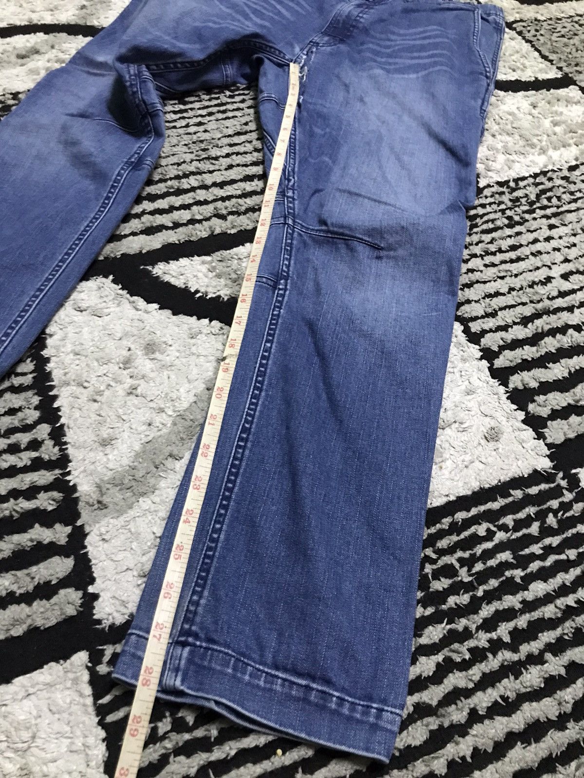 Gramicci 34x28 Gramicci sweatpants distressed light wash blue pants Size US 34 / EU 50 - 9 Thumbnail