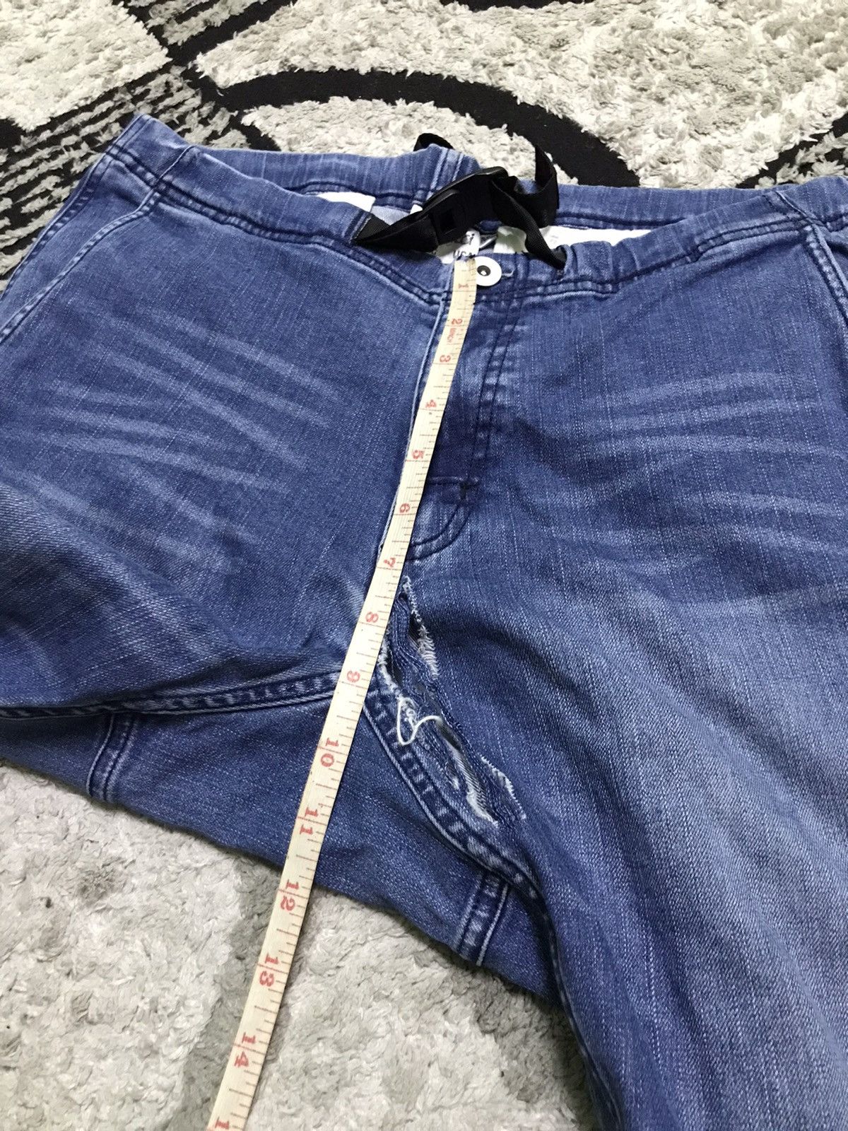 Gramicci 34x28 Gramicci sweatpants distressed light wash blue pants Size US 34 / EU 50 - 12 Thumbnail