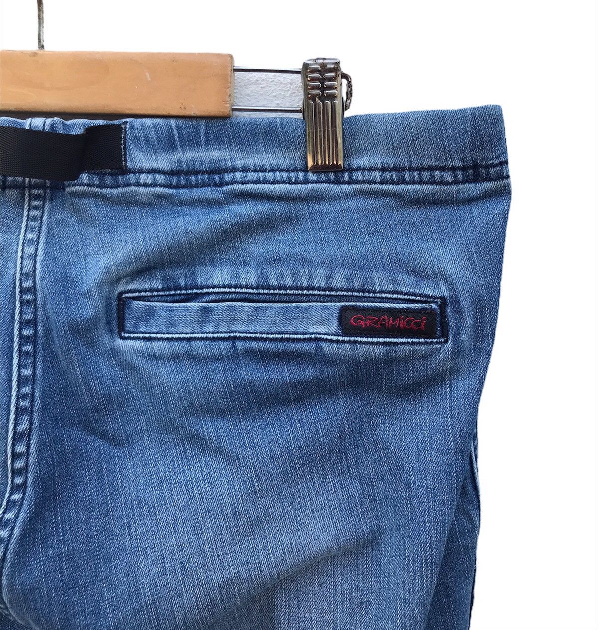 Gramicci 34x28 Gramicci sweatpants distressed light wash blue pants Size US 34 / EU 50 - 2 Thumbnail